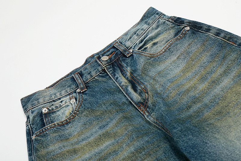 Vintage Men's American Vintage Loose-Fit Distressed Ripped Jeans Size US 32 / EU 48 - 3 Thumbnail