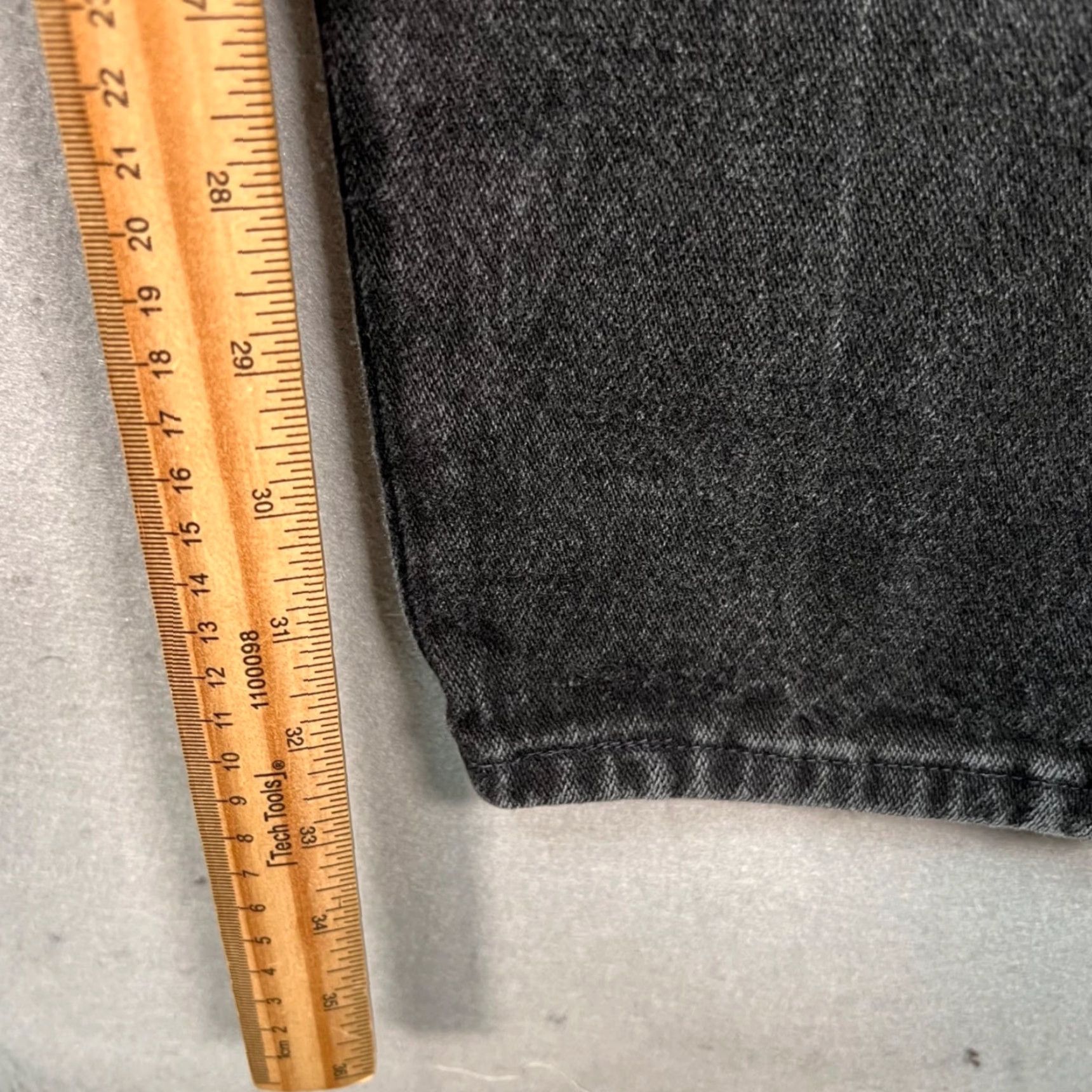Wrangler VINTAGE Wrangler Womens Jeans Black High-Waisted Straight Denim Cotton 26 Inseam 34 Womens Jeans Men? Size 26" / US 2 / IT 38 - 6 Thumbnail
