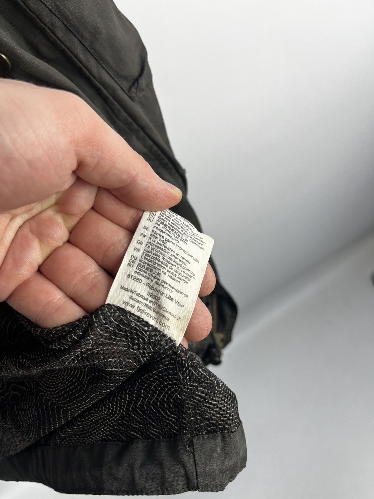 Fjallraven Fjallraven Reporter Lite Vest G-1000 Mens Size L Size US L / EU 52-54 / 3 - 14 Thumbnail