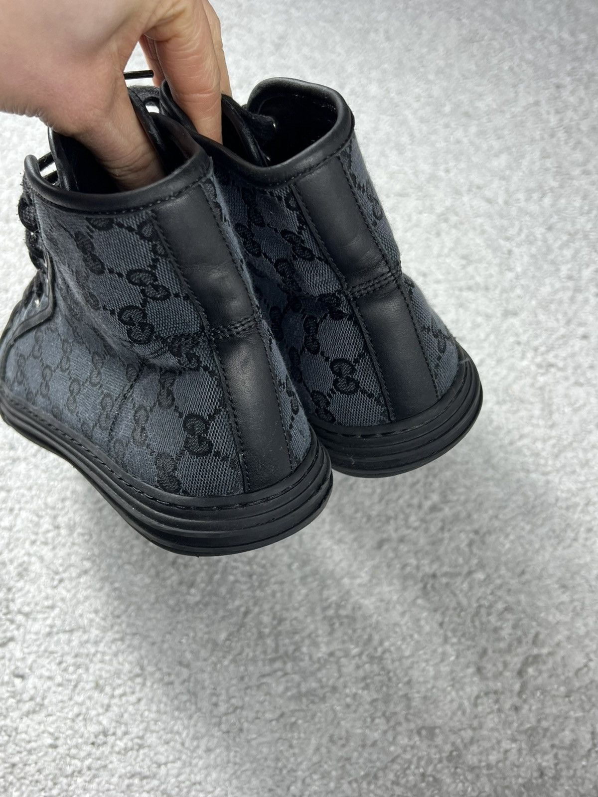 Gucci Gucci GG Monogram Hi Black Shoes Size 8 Size US 8 / EU 41 - 5 Thumbnail