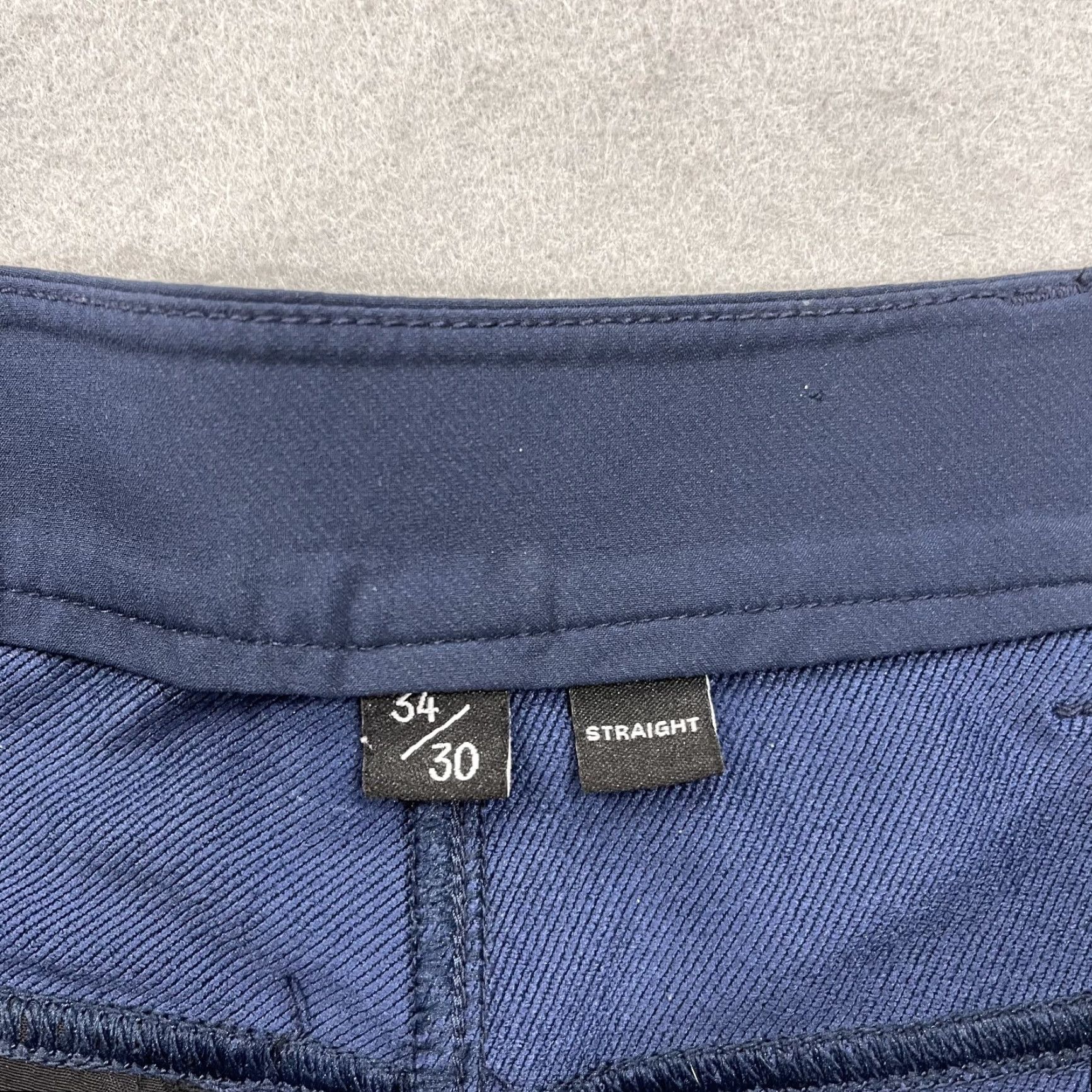 Vintage Public Rec Pants Mens 34x30 Blue Straight 5-Pocket Chino Casual Workwear City Preppy Sports Mens 34x30 Size US 34 / EU 50 - 5 Thumbnail