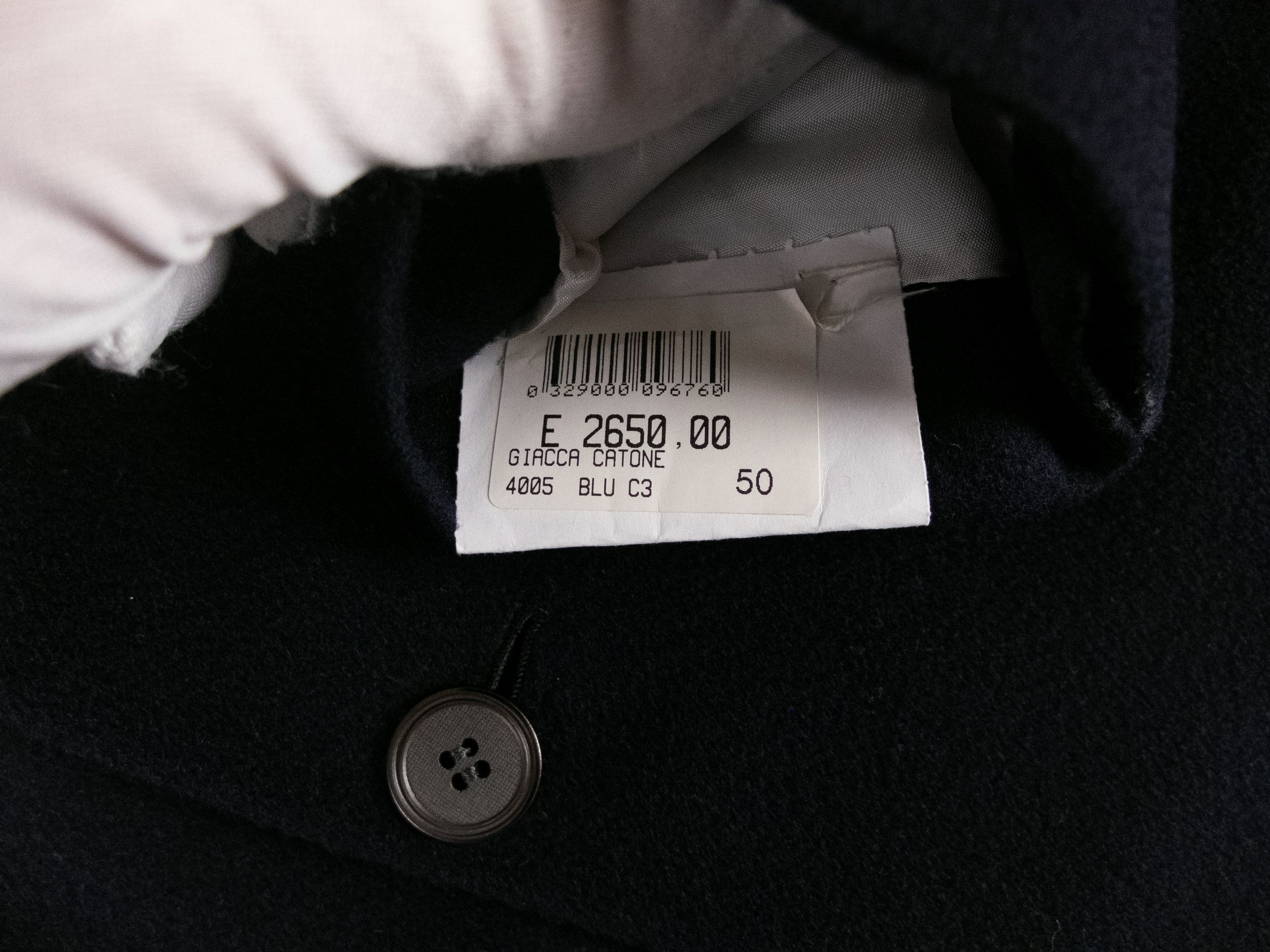 Brioni BRIONI solid dark blue cashmere wool blazer jacket 40R 50R Size 40R - 6 Thumbnail