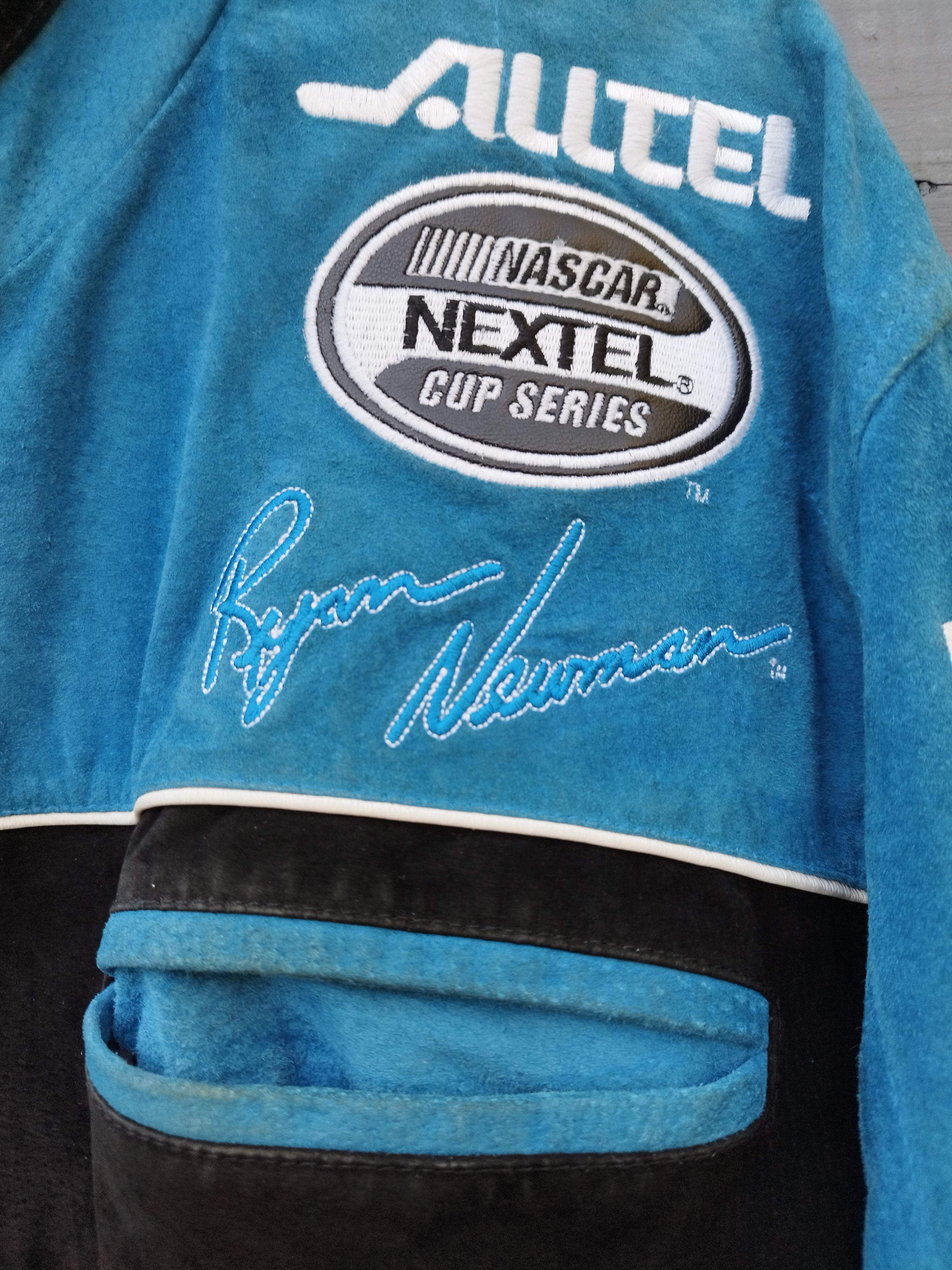 NASCAR Vintage Wilsons Leather NASCAR Racing Jacket Ryan Newman Size US L / EU 52-54 / 3 - 6 Thumbnail