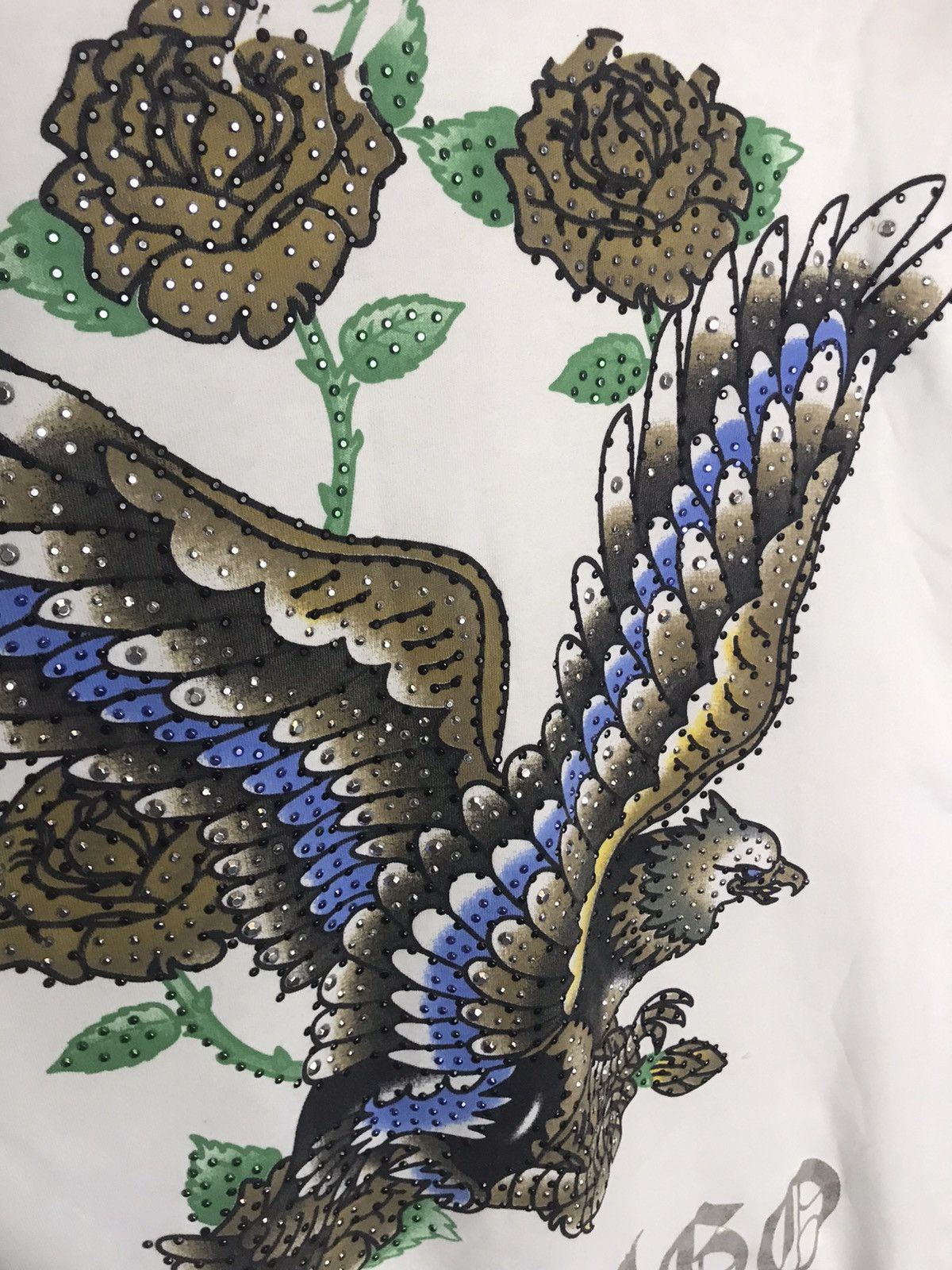 Ed Hardy Ed Hardy eagle roses t-shirt Size S / US 4 / IT 40 - 4 Thumbnail