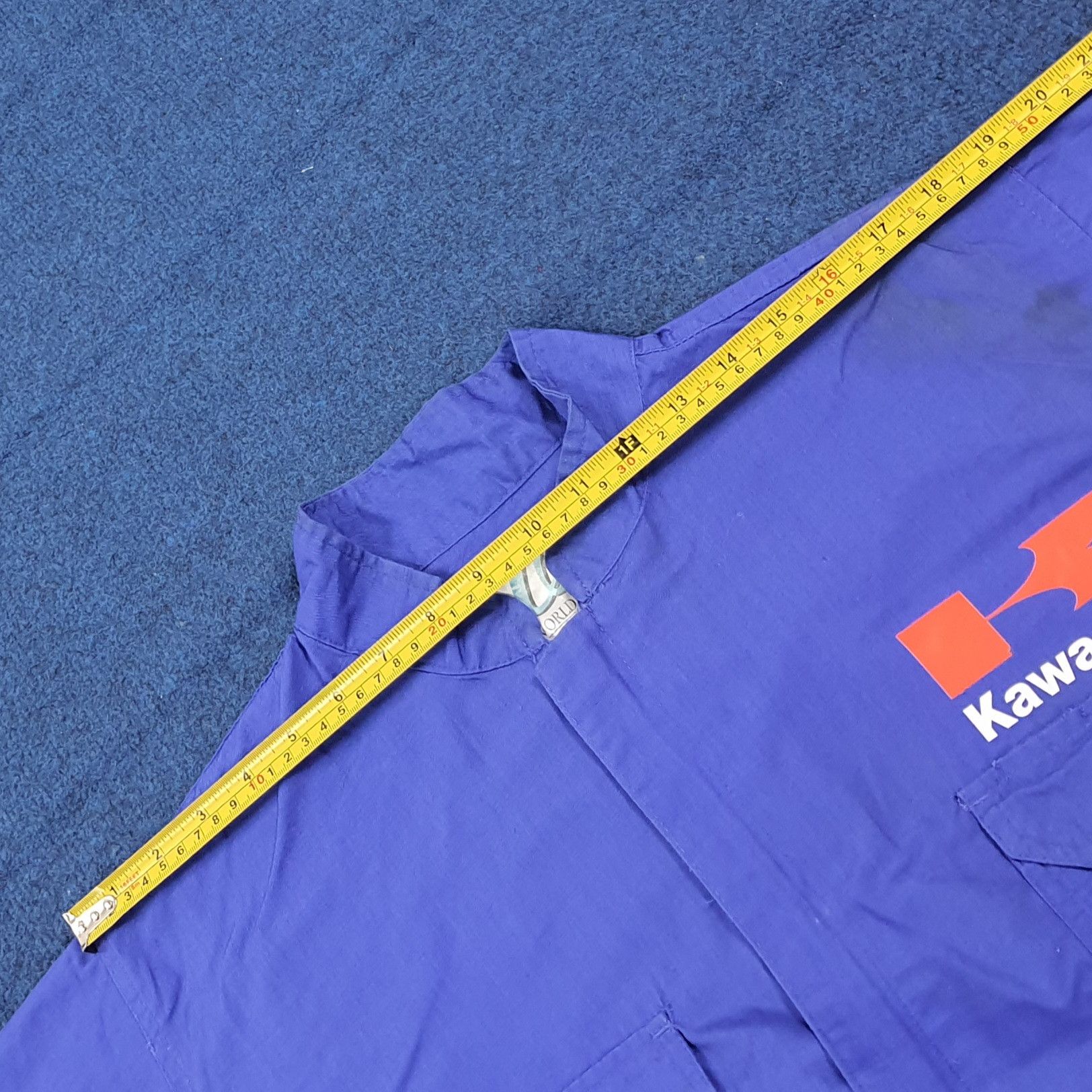 Japanese Brand Vintage Kawasaki Japan Motors Workwear Coverall C308N23 Size US M / EU 48-50 / 2 - 9 Thumbnail