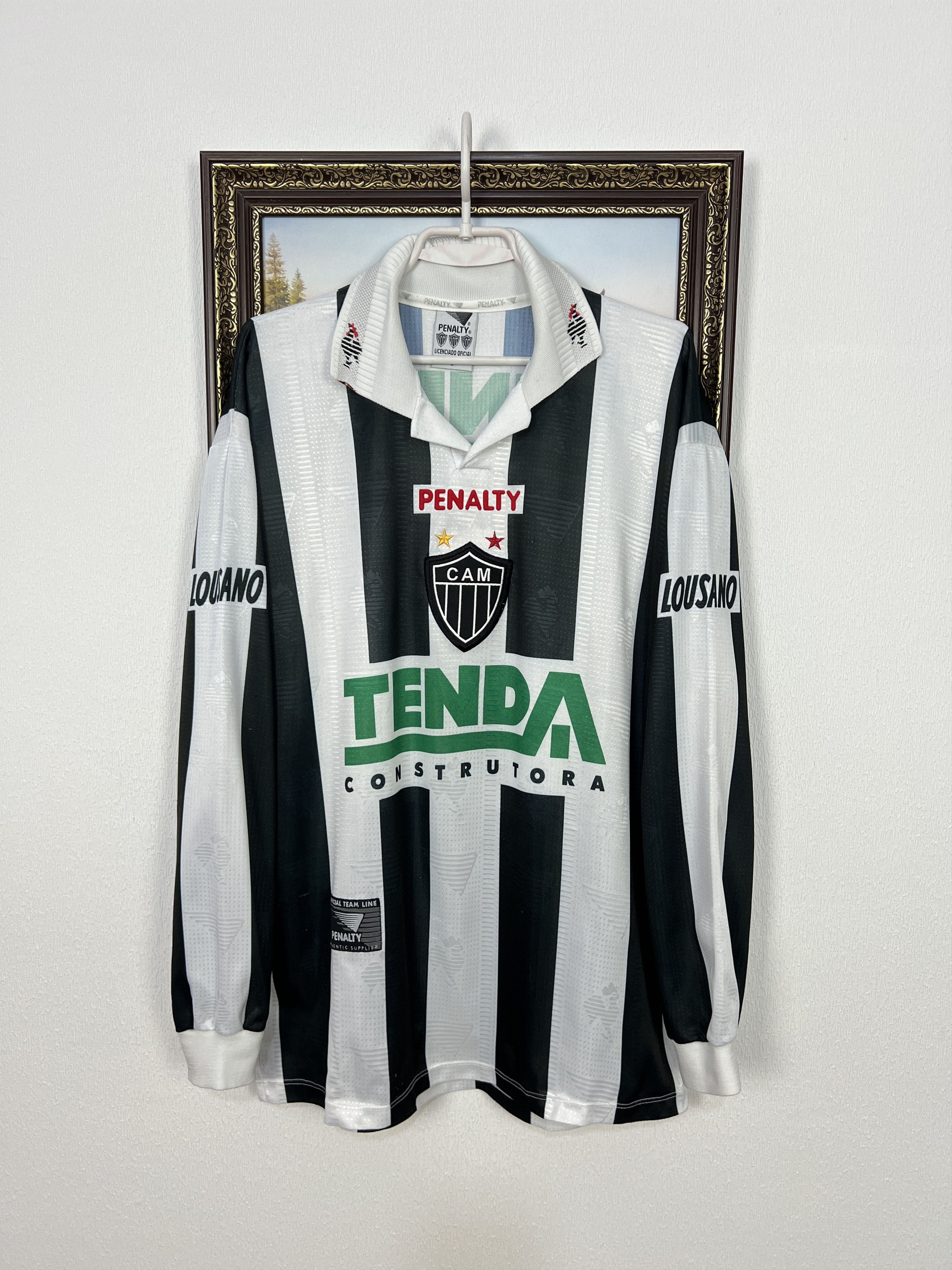 Penalty Atletico Mineiro football shirt Soccer Long Sleeve Shirt Size US L / EU 52-54 / 3 - 1 Thumbnail