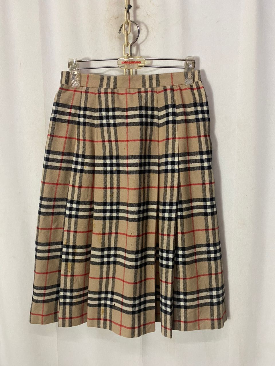 Burberry Vintage Burberry novachek wool skirt Size 26" / US 2 / IT 38 - 16 Thumbnail