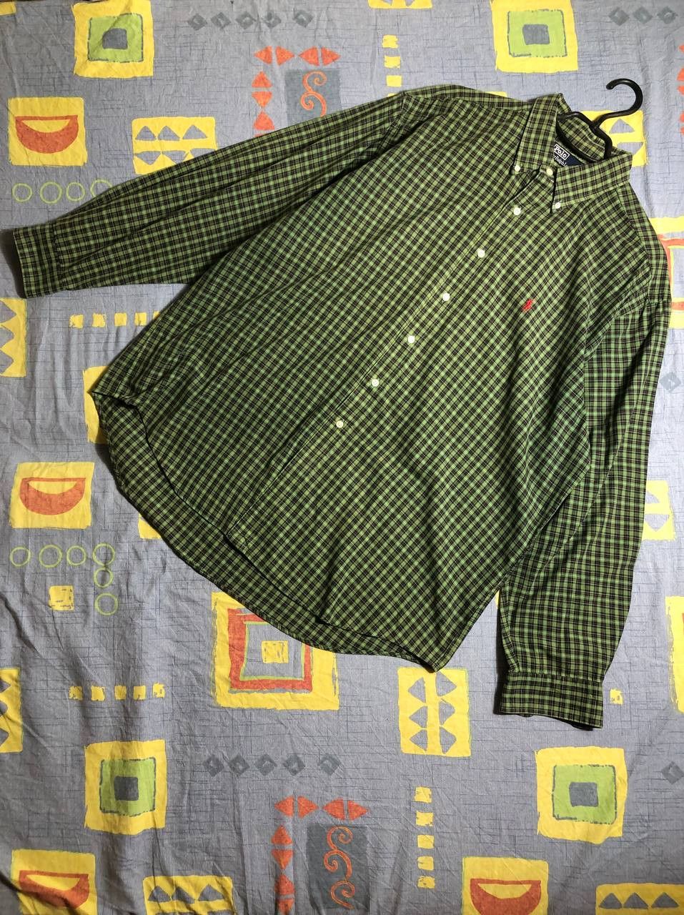 Polo Ralph Lauren × Ralph Lauren × Vintage Vintage POLO RALPH LAUREN Button Up Shirt rare 90s Size US XL / EU 56 / 4 - 7 Thumbnail