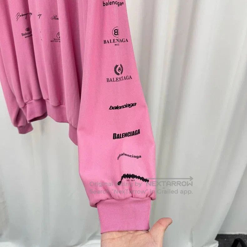 Balenciaga Balenciaga Logo Print Sweatshirt. Size US M / EU 48-50 / 2 - 4 Thumbnail