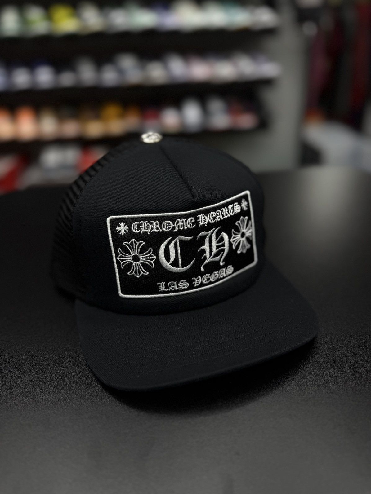 Chrome Hearts Chrome Hearts Welcome To Vegas Logo SnapBack New Size ONE SIZE - 2 Thumbnail