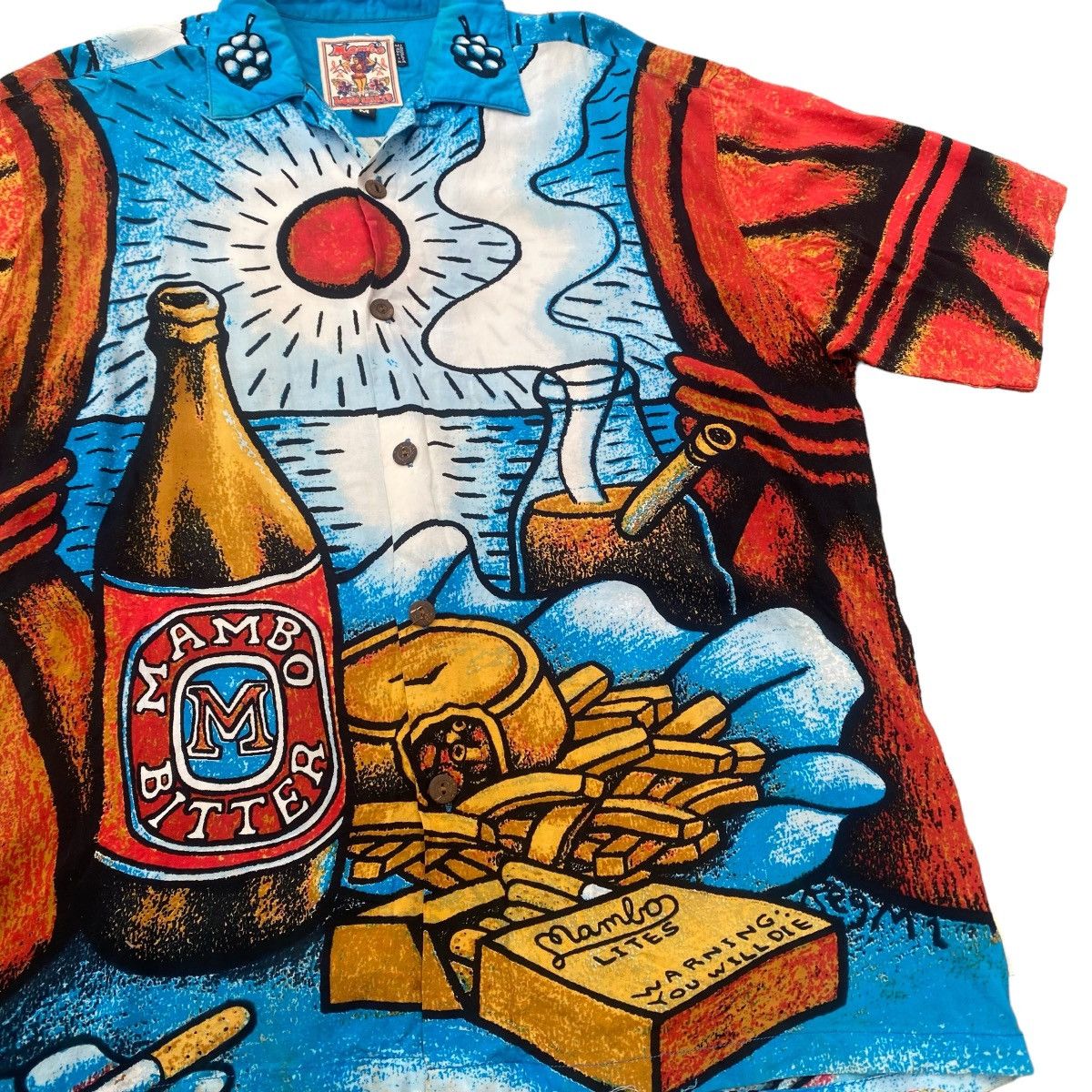 Mambo Rare 1990s Seaside Bong Reg Mombassa Size US L / EU 52-54 / 3 - 2 Thumbnail