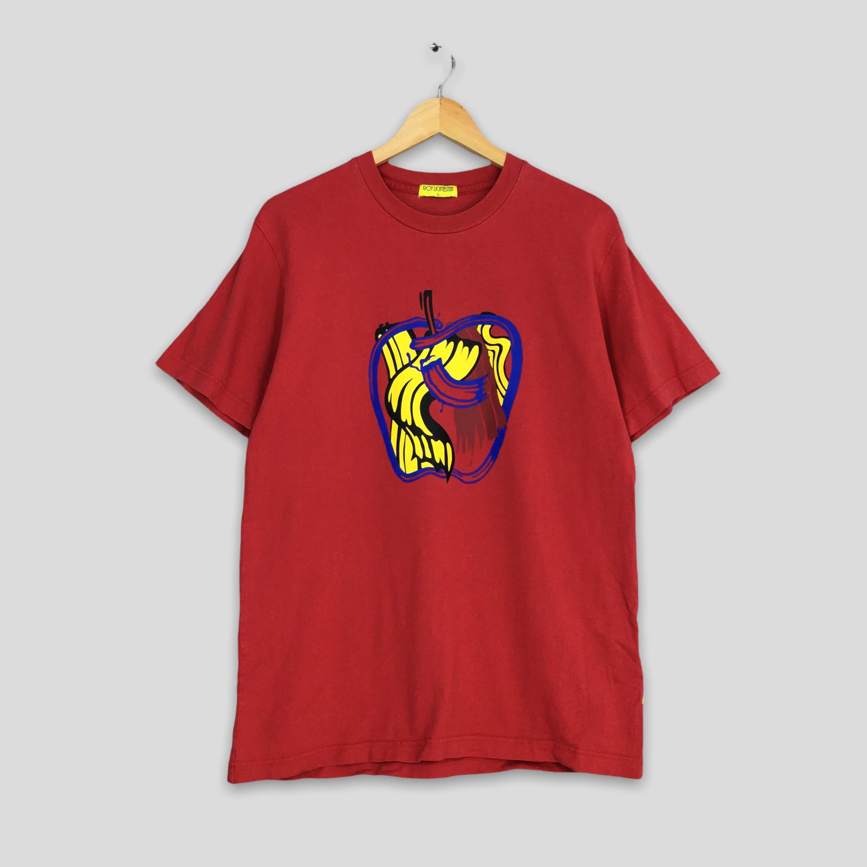 Other Roy Lichtenstein Brushstrokes Apple 1983 Artwork T Shirt L Size US L / EU 52-54 / 3 - 1 Thumbnail