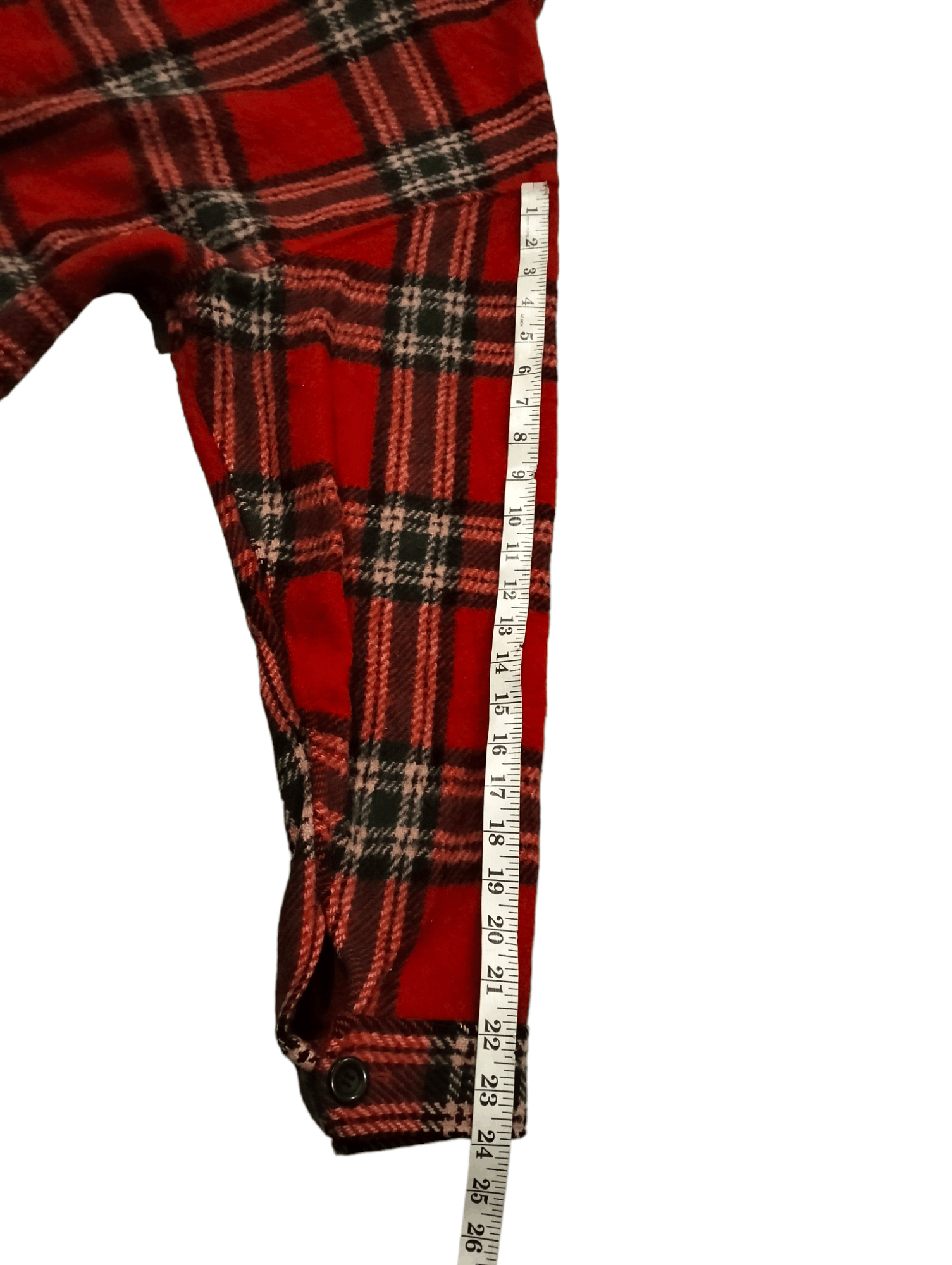 Oshkosh Oshkosh B Gosh Wool Red Tartan Zipper Jacket Size US L / EU 52-54 / 3 - 21 Thumbnail