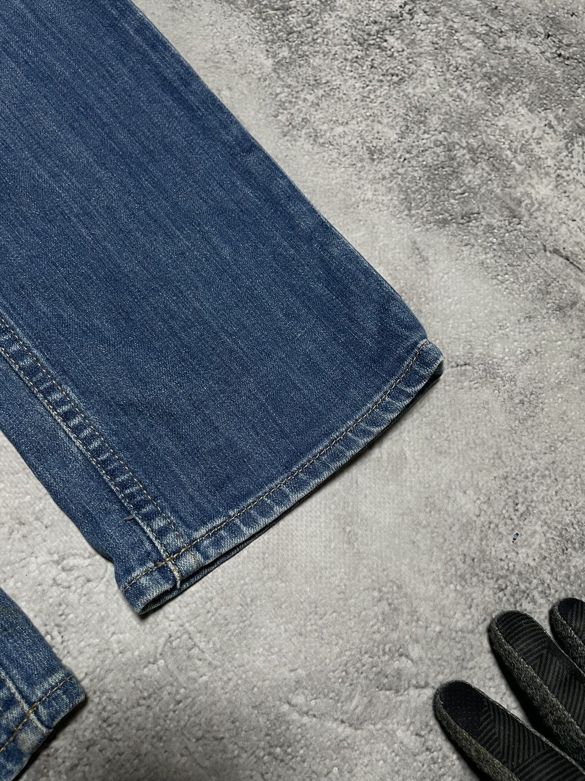 Acne Studios ACNE Blue Denim Skinny Pants Jeans 29x32 Size US 32 / EU 48 - 3 Thumbnail
