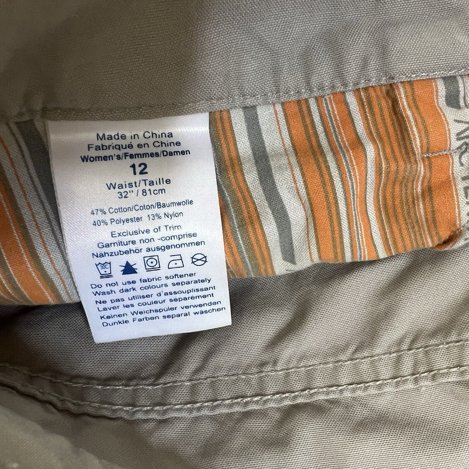 Arc'teryx Arc'teryx Cropped Pants Women's 12 Khaki Outdoors Casual Size 33" - 6 Thumbnail
