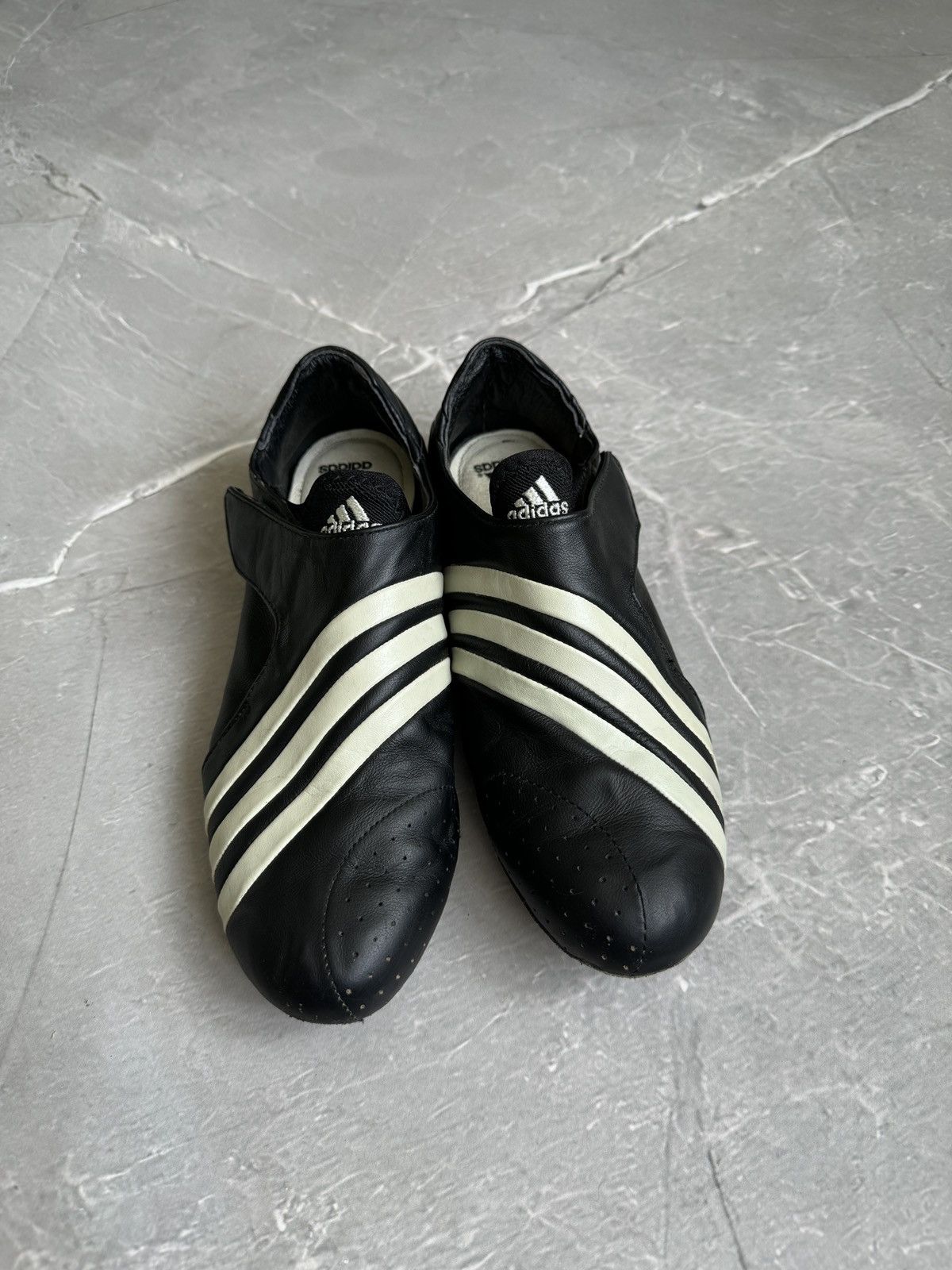 Adidas Vintage 00s Adidas Yoga Vario Leather Slip On Sneakers Y-3 Size US 7.5 / IT 37.5 - 2 Thumbnail