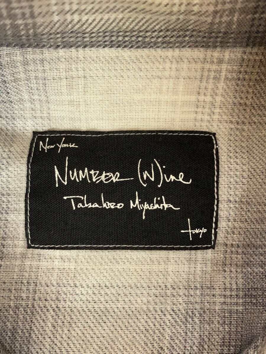 Number (N)ine AW07 Western Plaid Button Shirt Size US M / EU 48-50 / 2 - 4 Thumbnail
