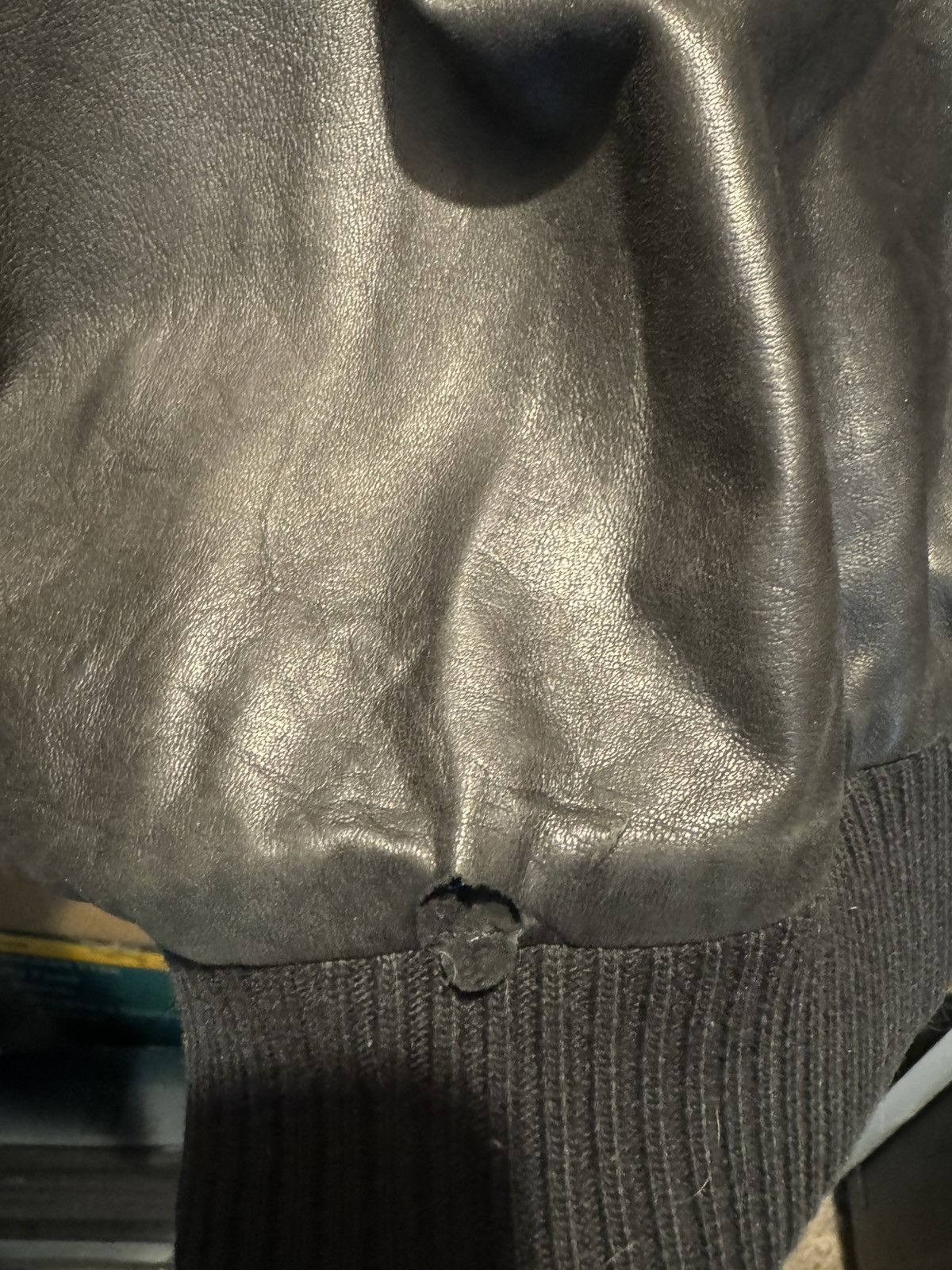 Allsaints ALLSAINTS Leather Cobra Bomber Size US XL / EU 56 / 4 - 3 Thumbnail