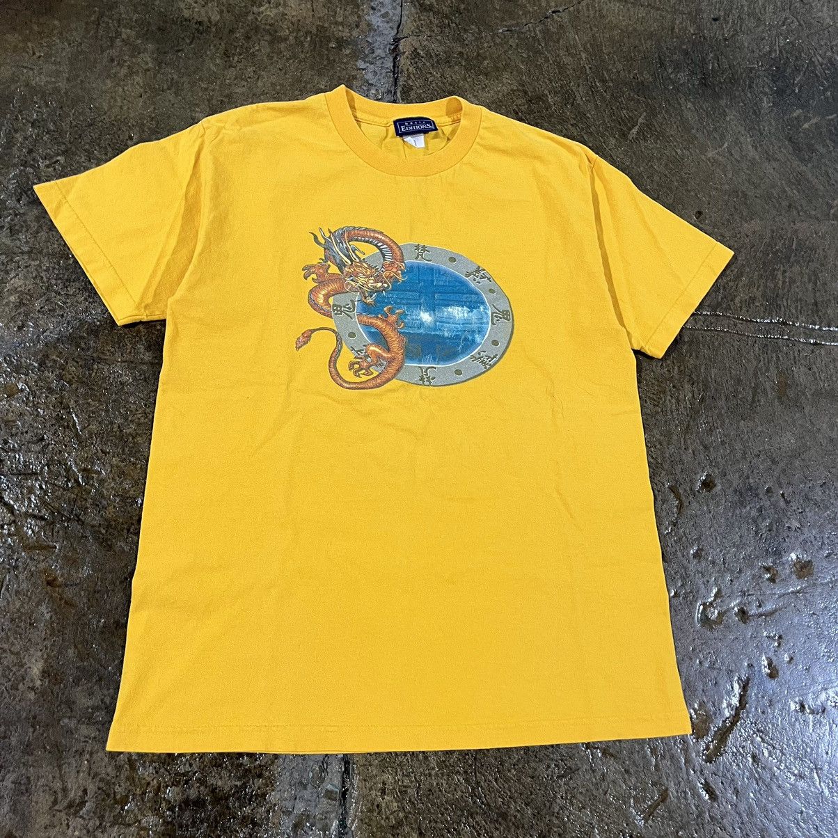 JNCO × Vintage Crazy Vintage Y2K JNCO Style Dragon Skater Grunge Tee Shirt Size US L / EU 52-54 / 3 - 2 Thumbnail
