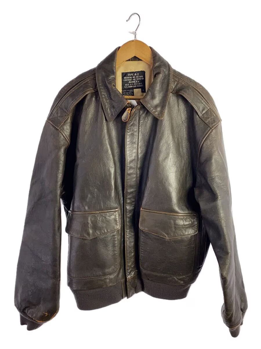 Avirex Avirex Leather Flight Jacket Brown Size US L / EU 52-54 / 3 - 1 Thumbnail