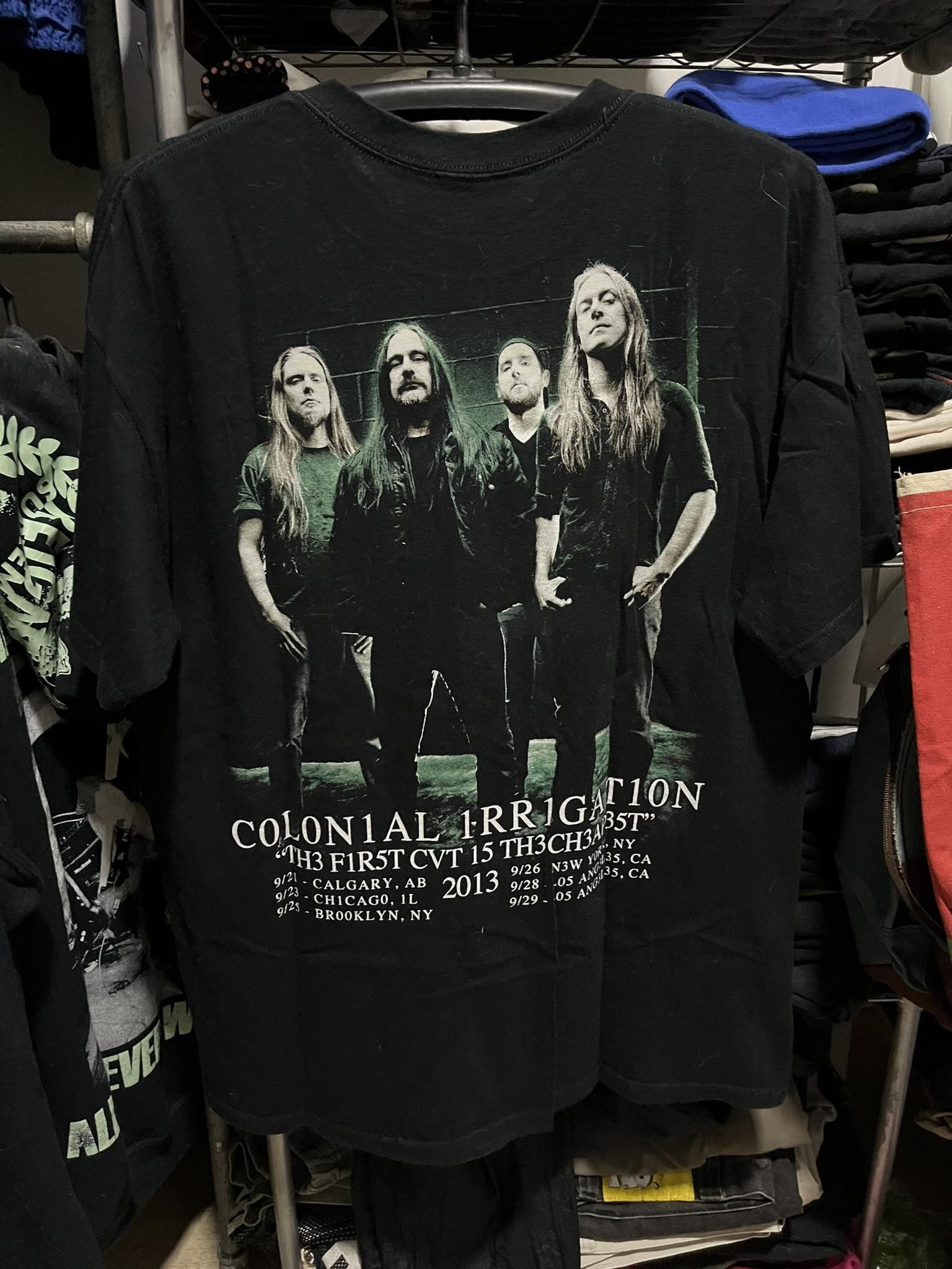 Band Tees Carcass Death Metal USA Tour Tee 2013s Size US L / EU 52-54 / 3 - 2 Thumbnail
