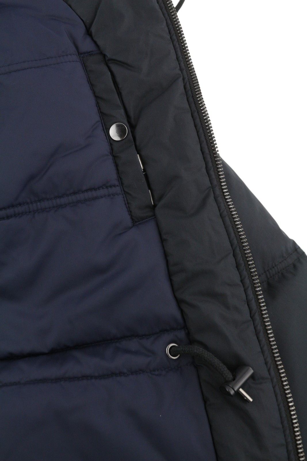 Diesel M Black Full Zip Hooded Insulated Drawstring Lined 86368 Size US M / EU 48-50 / 2 - 14 Thumbnail