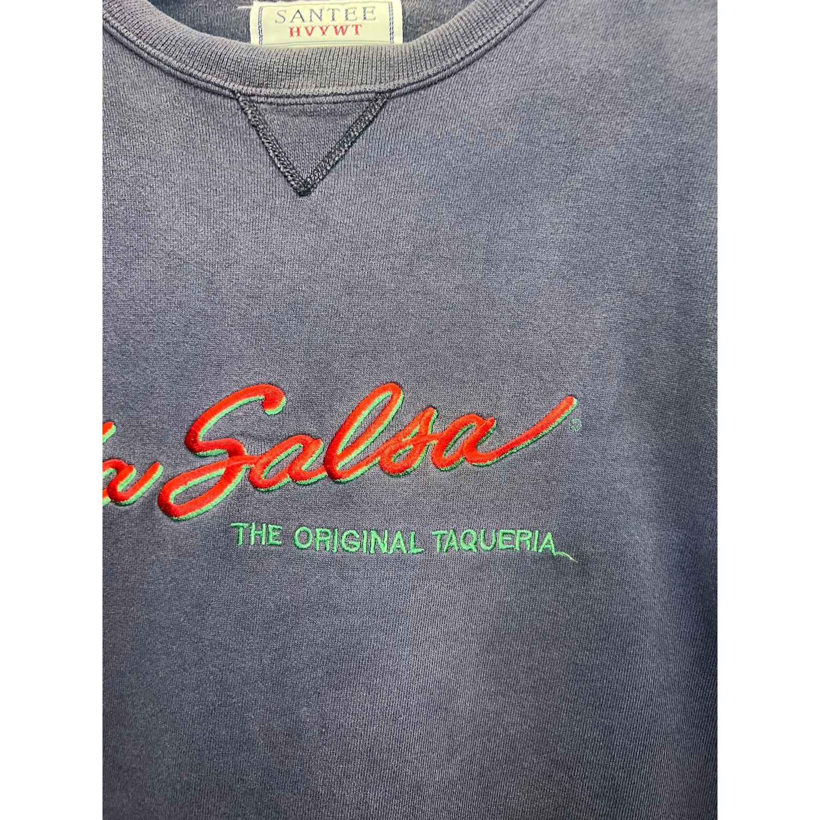 Vintage Vintage Taqueria Sweatshirt Crewnewck La Salsa Santee VTG L Size US L / EU 52-54 / 3 - 4 Thumbnail