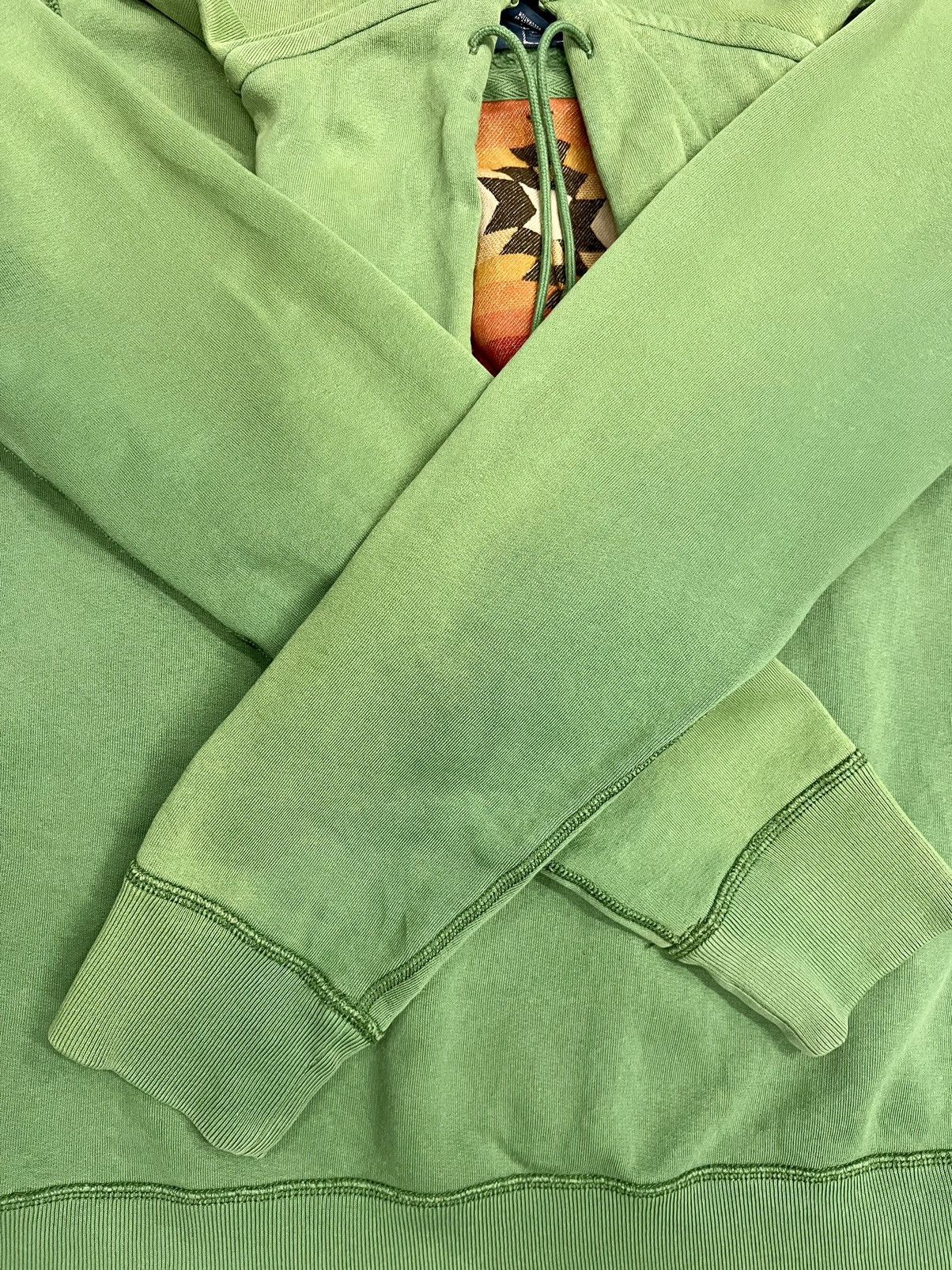 Polo Ralph Lauren × Ralph Lauren × Vintage Vintage Polo Ralph Lauren Talon Zipper Navajo Hoodie Size US L / EU 52-54 / 3 - 14 Thumbnail