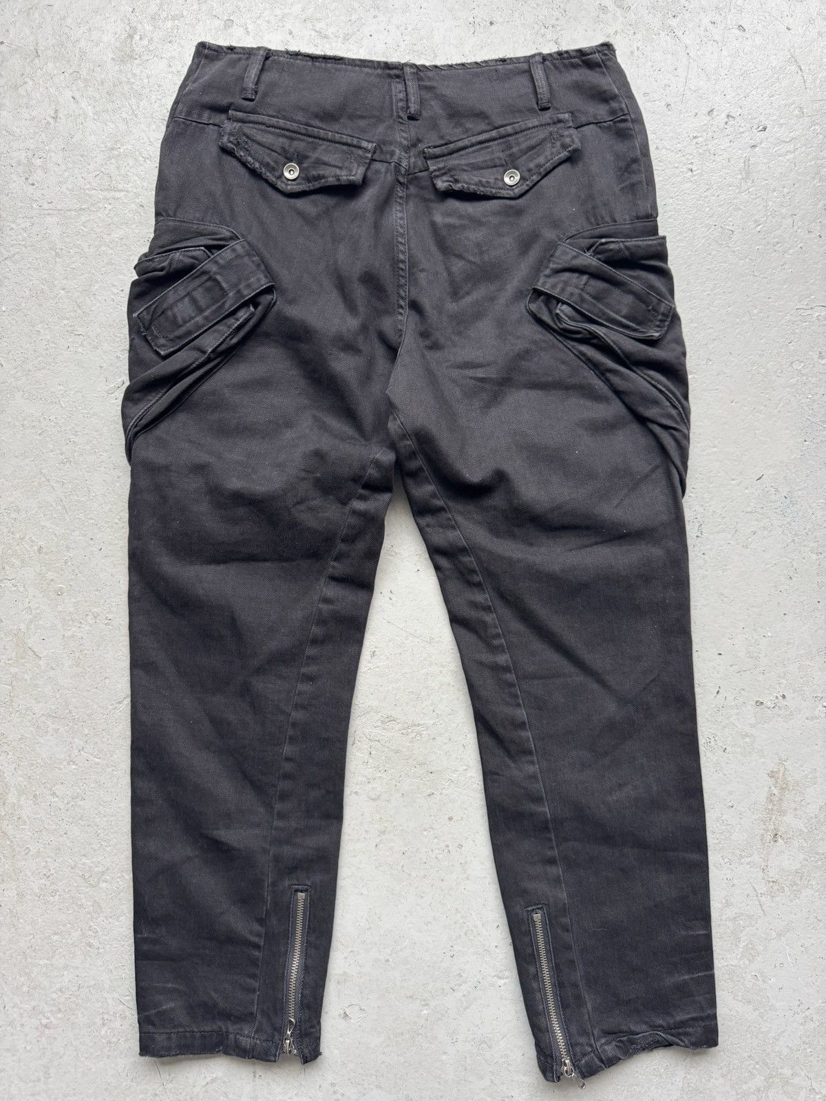 Julius Julius Denim Cargo Pants Size US 32 / EU 48 - 3 Thumbnail