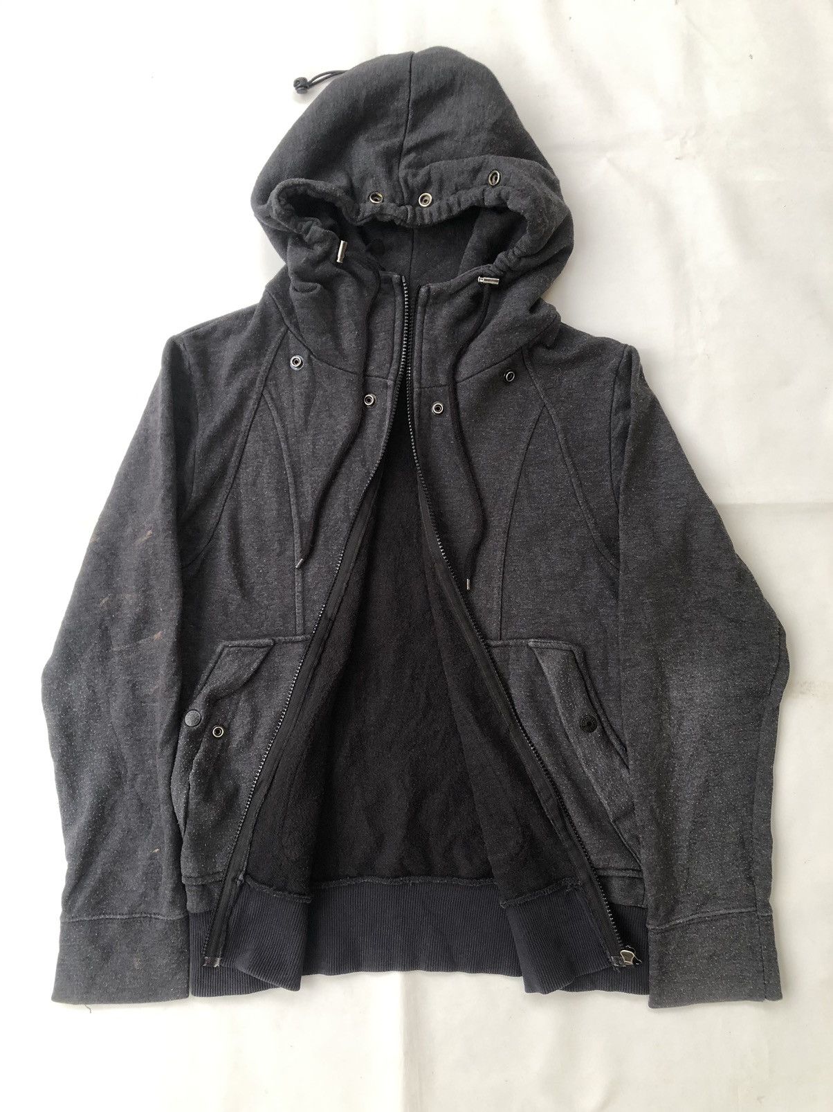 If Six Was Nine Studded Zipper Hoodie Rock Punk LGB Style Size US L / EU 52-54 / 3 - 2 Thumbnail