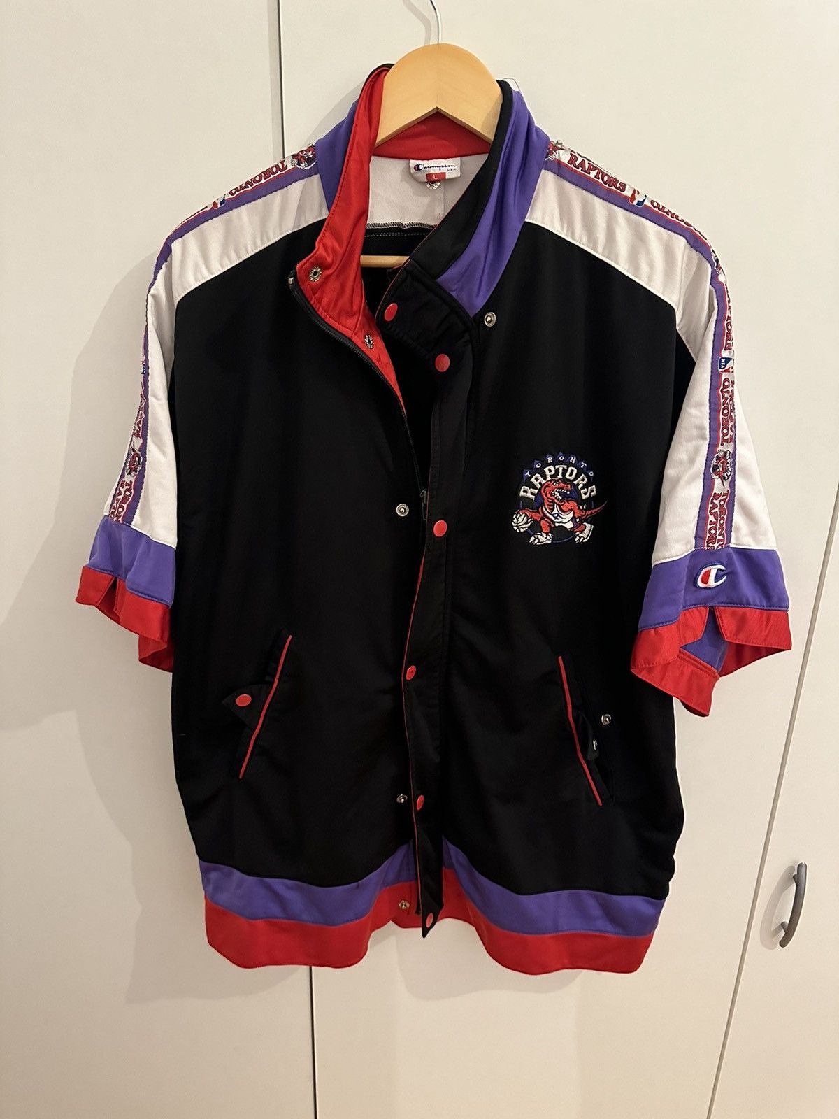 Champion Champion Jacke Toronto Raptors Size L NBA Warm Up JACKET Size US L / EU 52-54 / 3 - 1 Thumbnail
