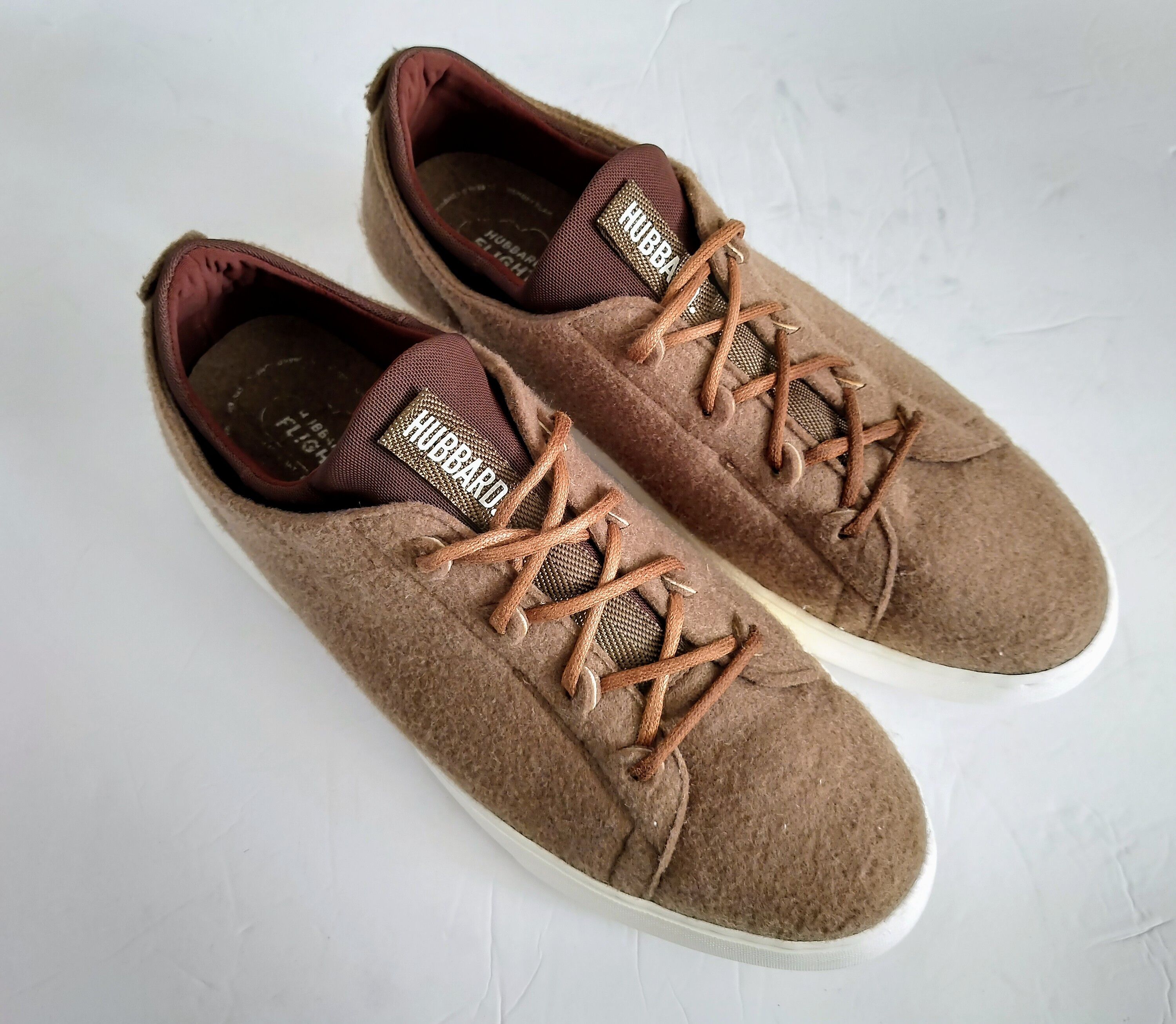 Samuel Hubbard Samuel Hubbard Flight Felt Sneakers, Cappuccino Size 12. Size US 12 / EU 45 - 3 Thumbnail