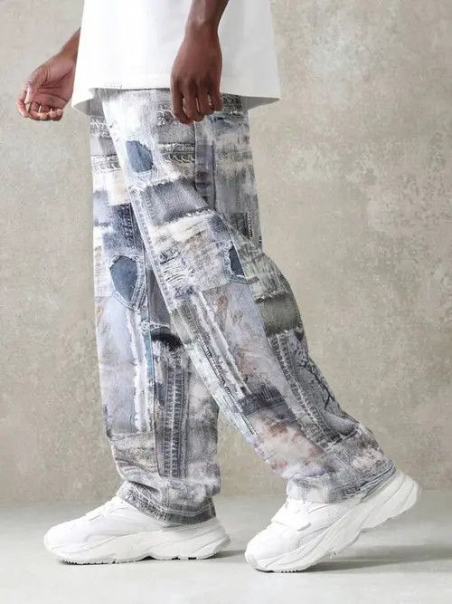 Other Skater Fit Distressed Jeans Size US 30 / EU 46 - 1 Thumbnail