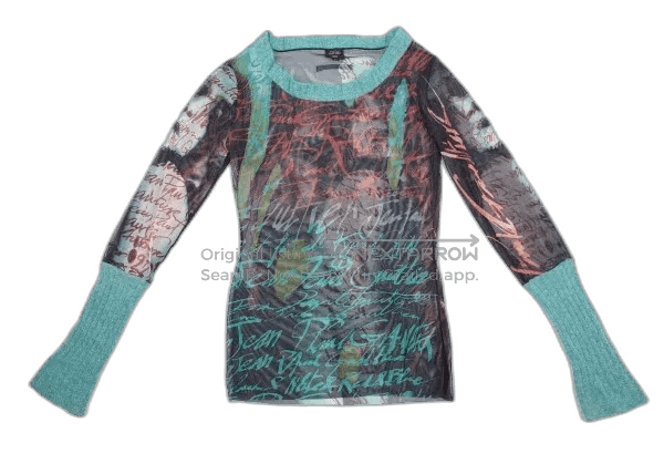 Jean Paul Gaultier vintage jean paul gaultier knitted mesh top. Size US M / EU 48-50 / 2 - 1 Thumbnail