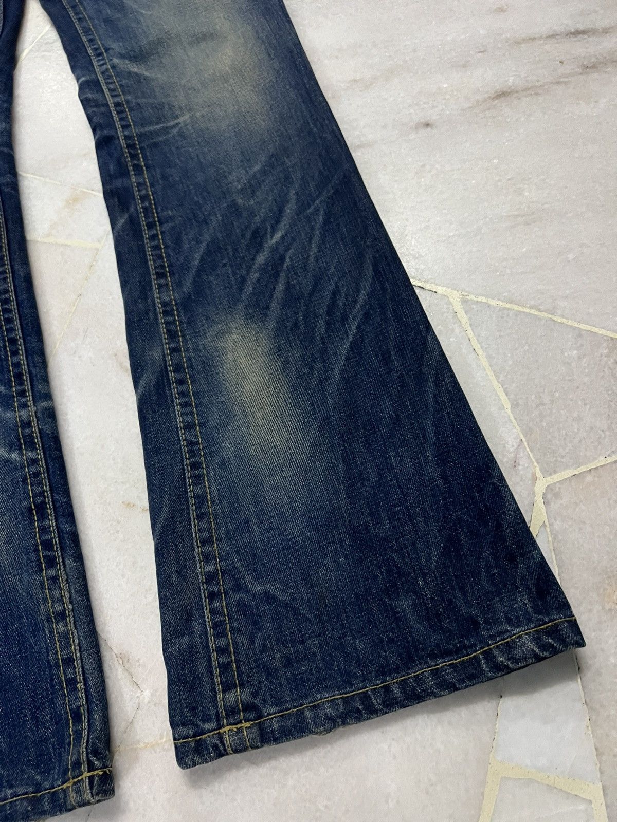 Japanese Brand Lolita By Concert Club Flared Denim Size US 31 - 5 Thumbnail