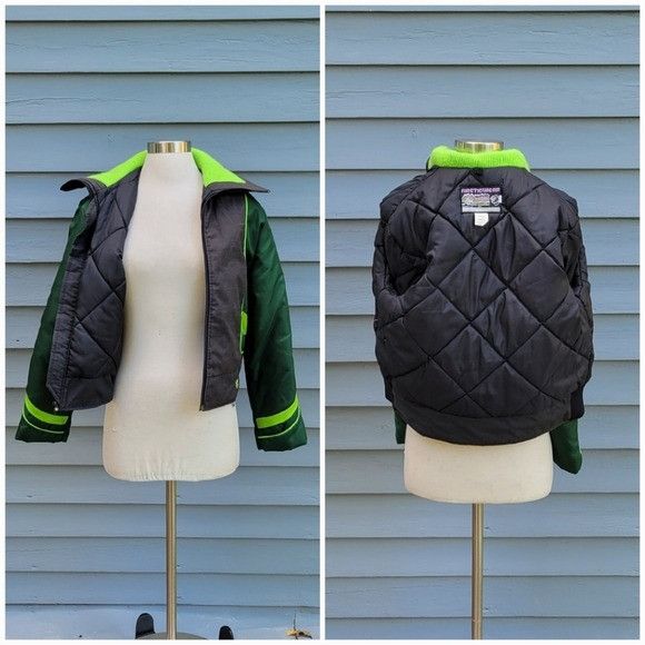 Vintage Vintage 90s y2k Arcticwear Black Neon Green Two Piece Snow S Size M / US 6-8 / IT 42-44 - 3 Thumbnail