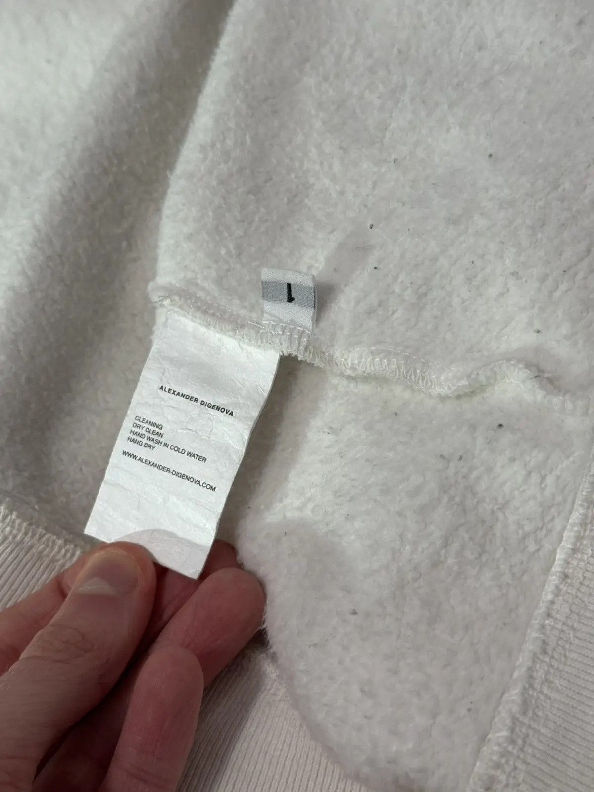 ALEXANDER DIGENOVA Alexander Digenova Cigarette Warning Hoodie Size US M / EU 48-50 / 2 - 7 Thumbnail