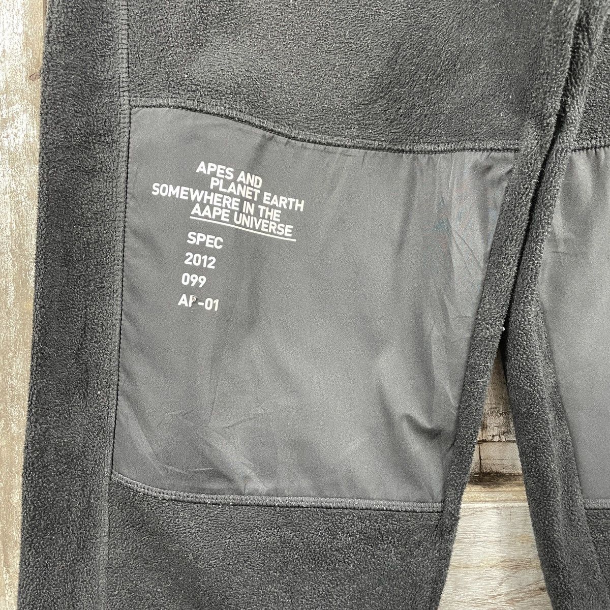 Aape Bathing AAPE Military Fleece Pants Size US 32 / EU 48 - 3 Thumbnail