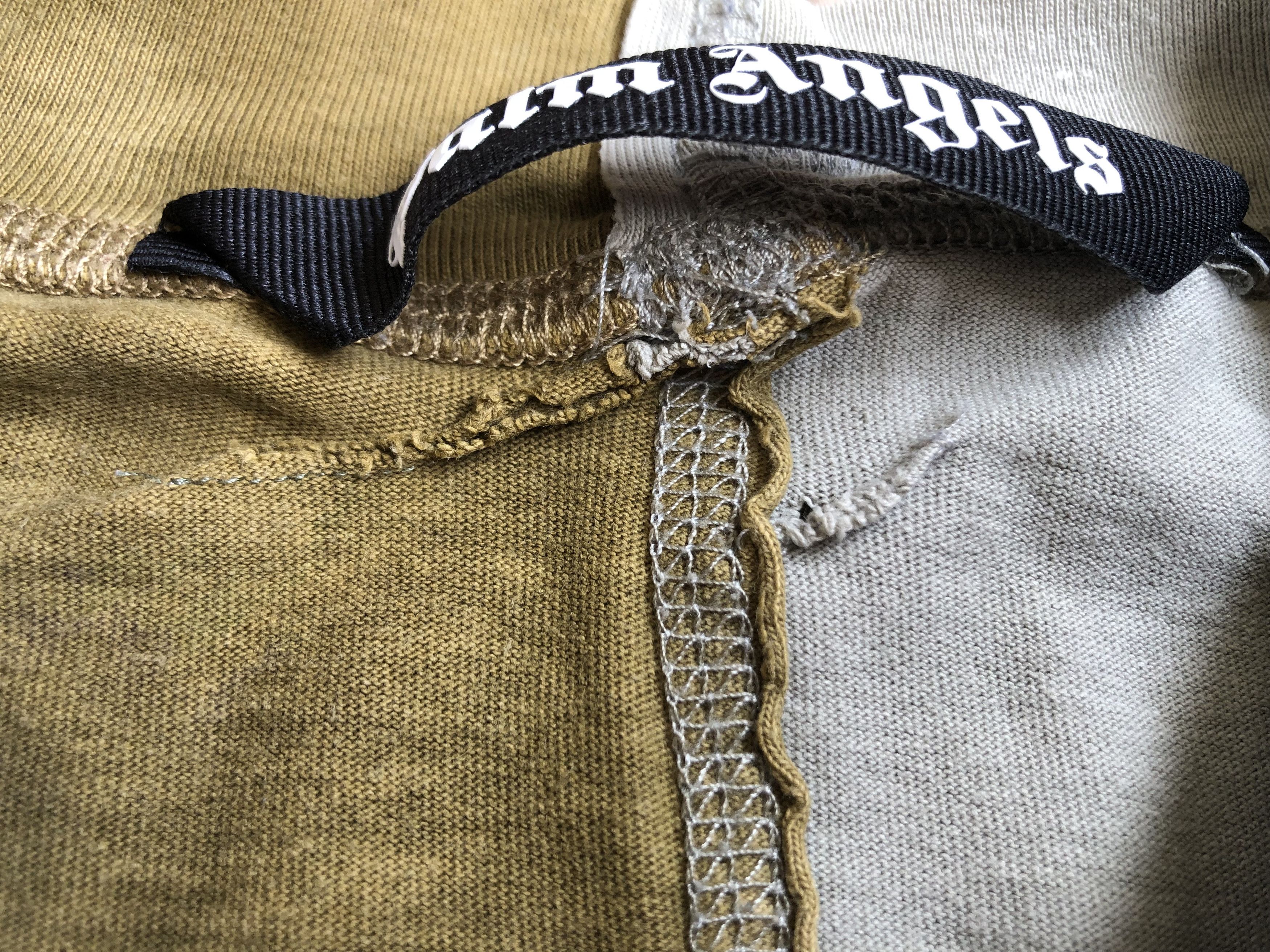 Palm Angels Palm Angels Broken Logo Military T-shirt Size S Size US S / EU 44-46 / 1 - 16 Thumbnail