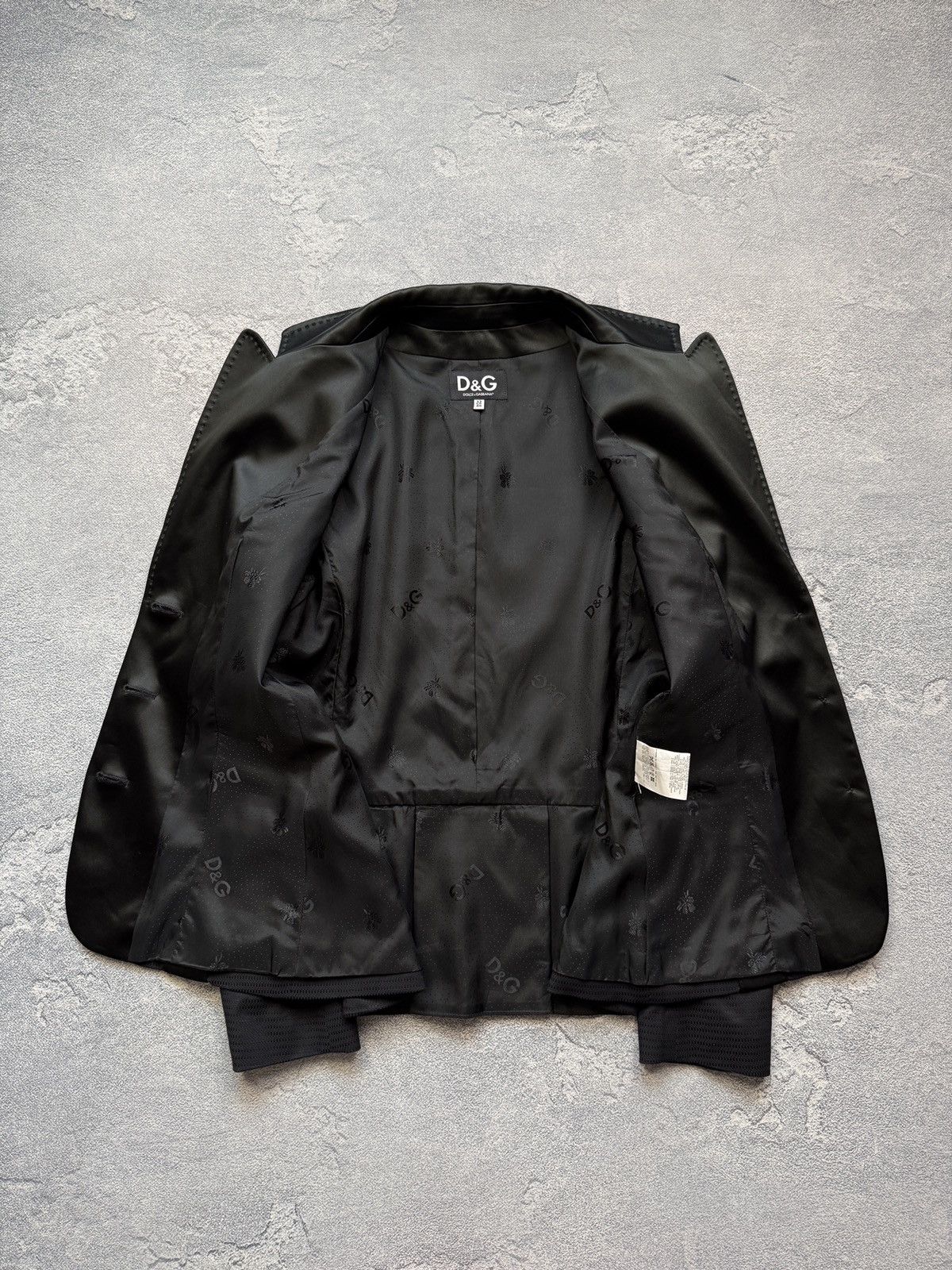 Dolce & Gabbana Luxury Dolce & Gabbana Smoking Blazer Size US S / EU 44-46 / 1 - 14 Thumbnail