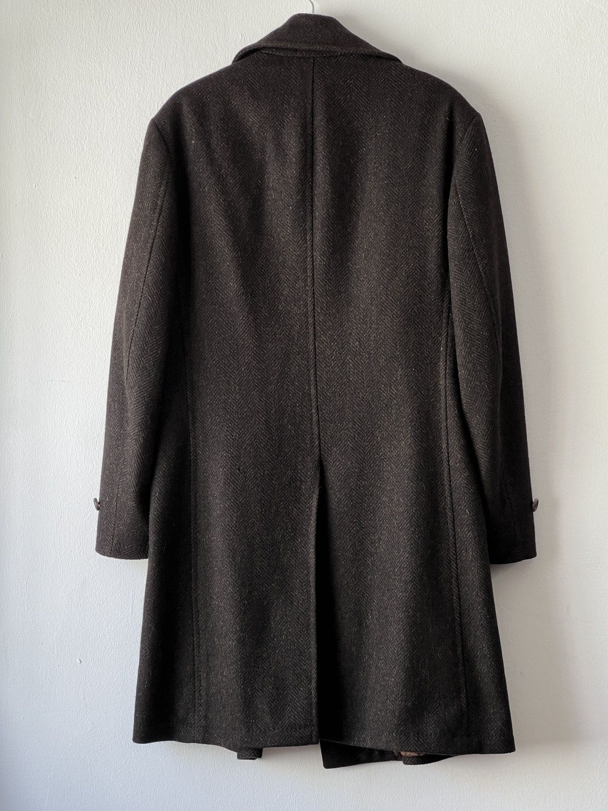 Designer × Lanvin × Vintage Rare Vintage Lanvin Double-Breasted Cashmere Wool Coat Size US M / EU 48-50 / 2 - 11 Thumbnail