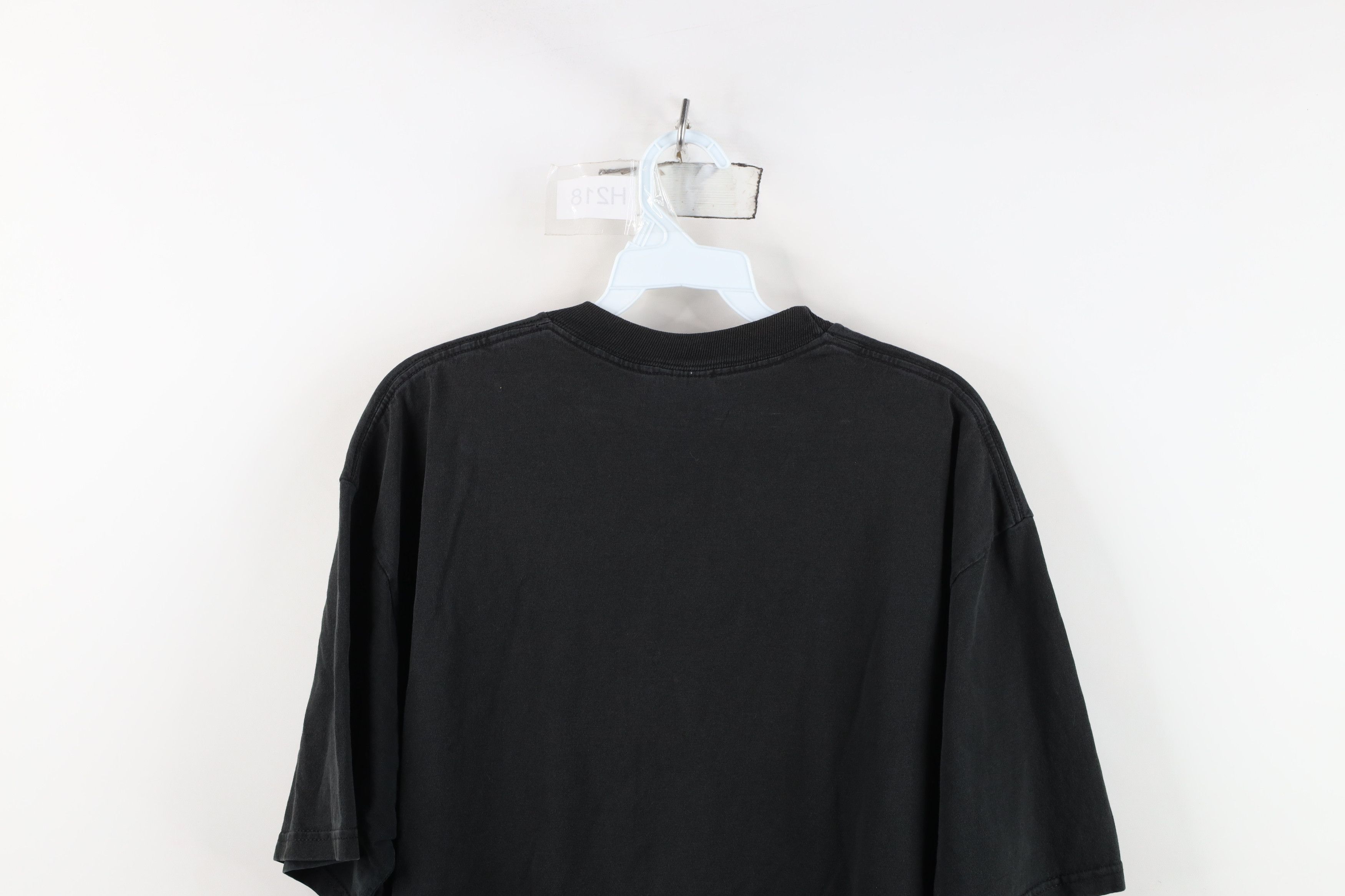 Vintage Vintage 90s Streetwear Music Is Serious Fun T-Shirt Black Size US XL / EU 56 / 4 - 14 Thumbnail