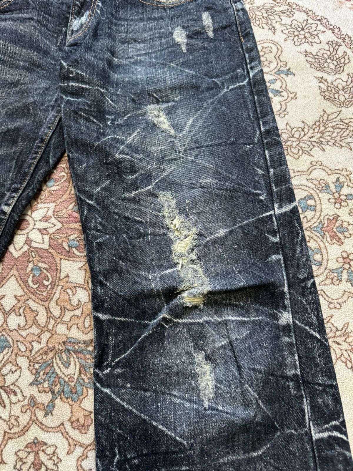 Vintage Vintage Nylaus Japan Flare Jeans Size US 31 - 5 Thumbnail