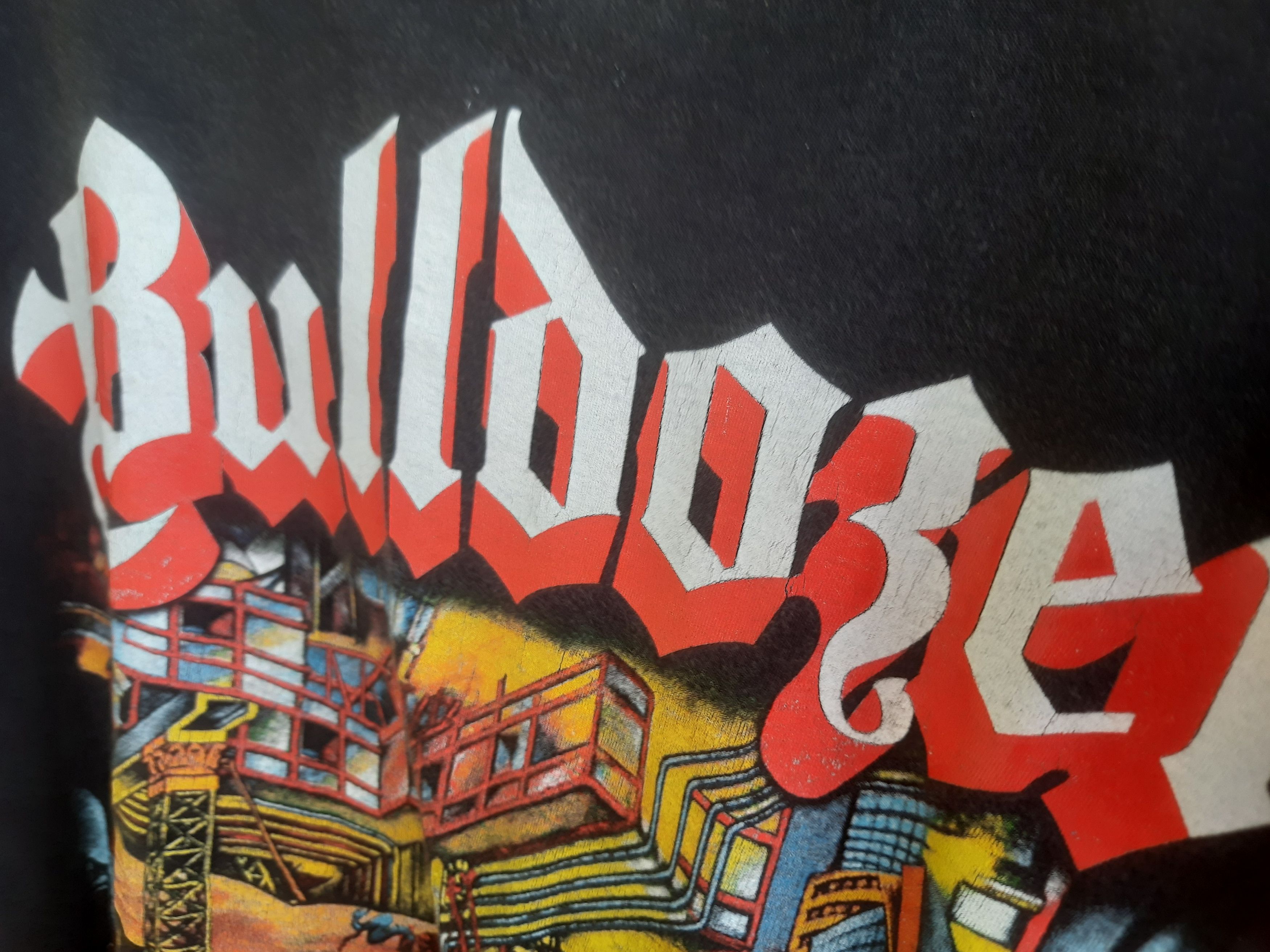Band Tees Vintage BULLDOZER NEURODELIRI Cover Album T-Shirts Size US M / EU 48-50 / 2 - 6 Thumbnail