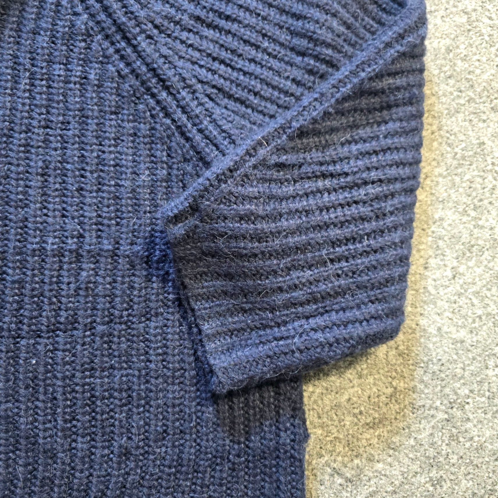 Gap GAP Sweater Womens Size Large Blue Cowl Neck Alpaca Wool Blend Chunky Capsule Knit Pullover Regular Winter Fall Women XS? Wait no. Size L / US 10 / IT 46 - 3 Thumbnail