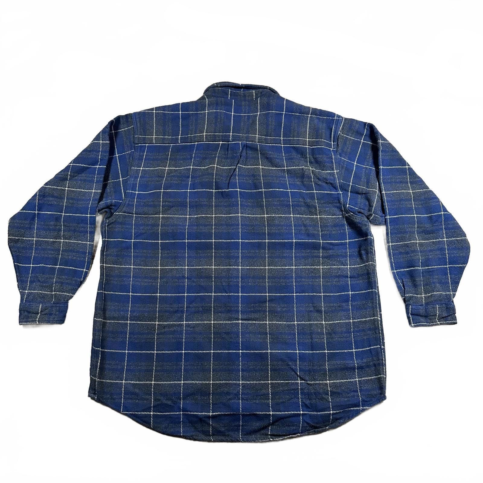 Field & Stream Field & Stream Mens Outerwear XXL Blue Plaid Button-Up Shirt Size US XXL / EU 58 / 5 - 2 Thumbnail