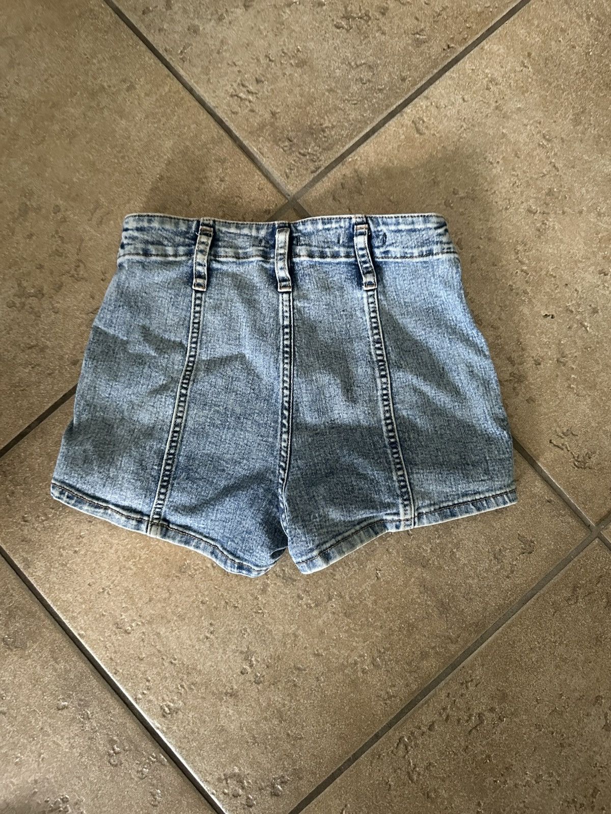 Other Light Blue Denim Shorts Size 25" / US 0 / IT 36 - 3 Thumbnail