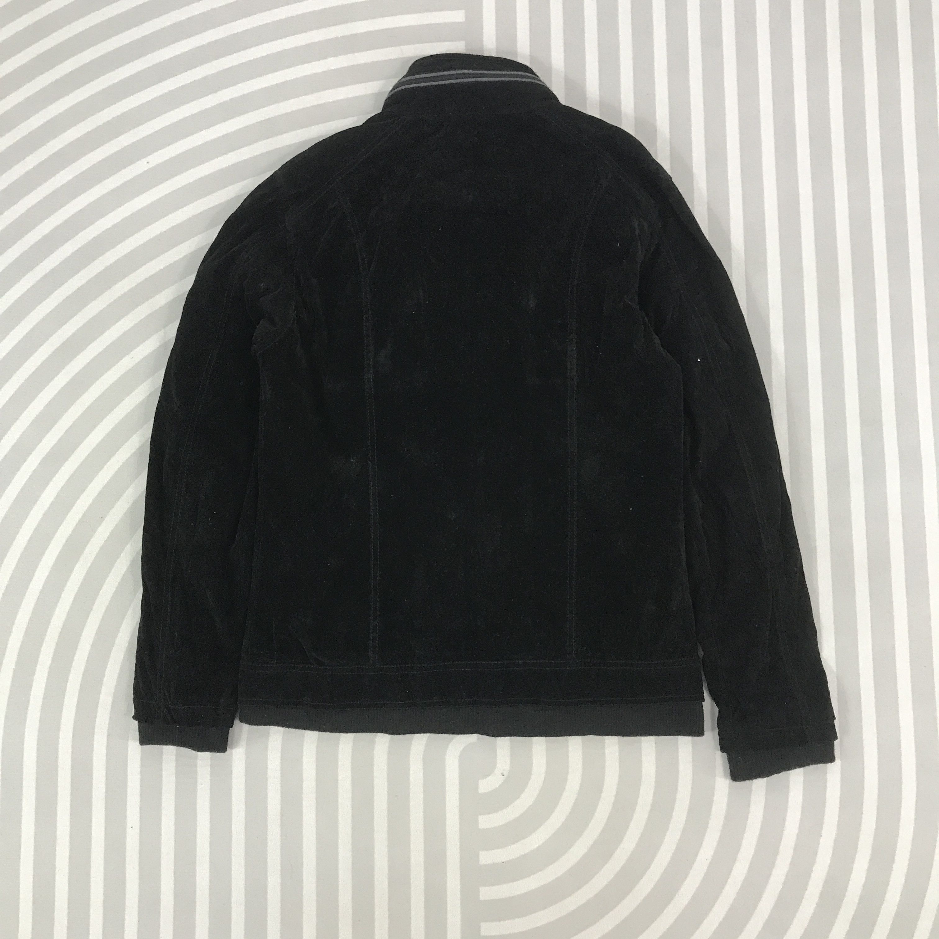 In The Attic × Japanese Brand In The Attic Japan Black Velvet design zipper Jacket Size US L / EU 52-54 / 3 - 3 Thumbnail