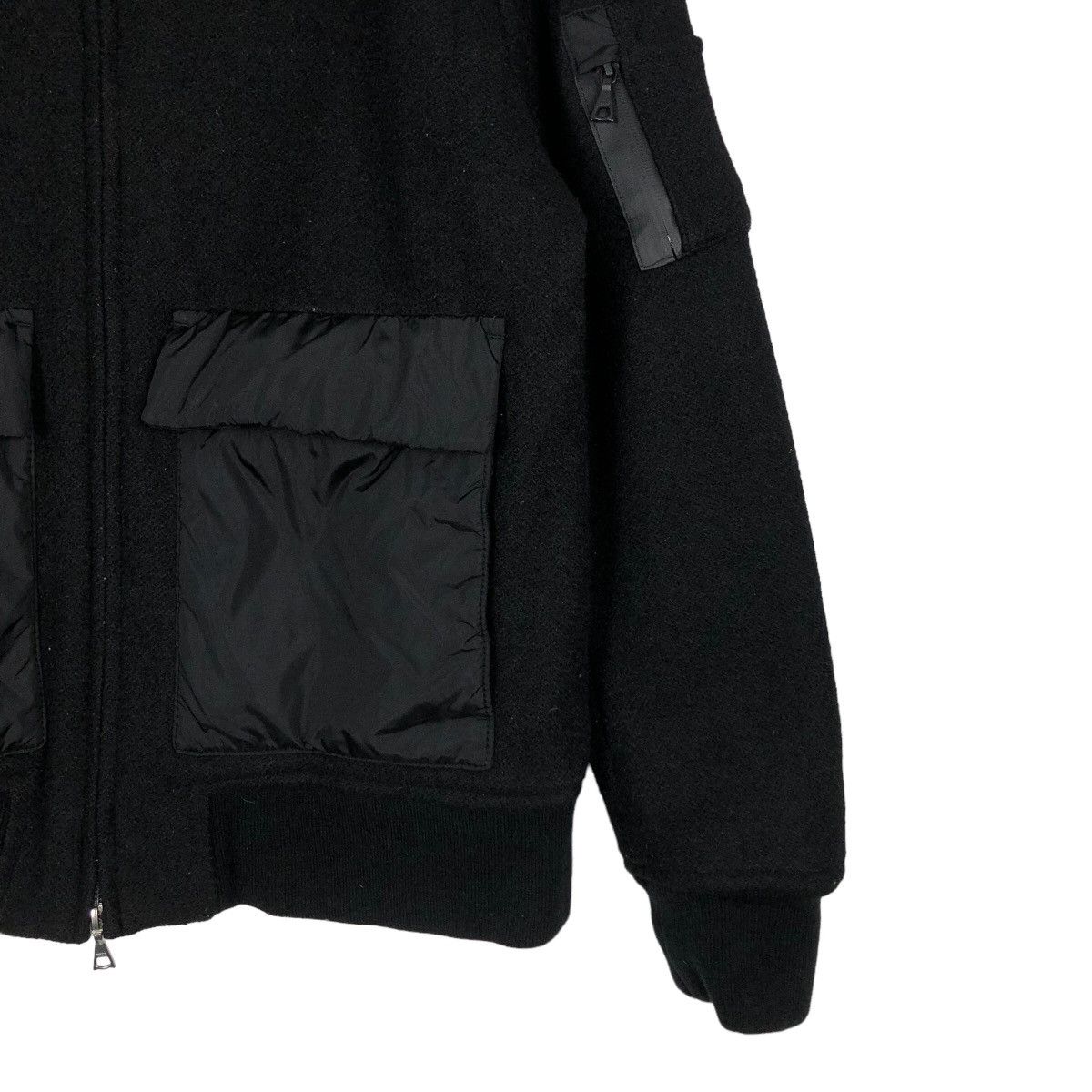 Japanese Brand 🔥90s Riot Riot Bomber Jacket Global Work Issey Miyake Black Size US XL / EU 56 / 4 - 5 Thumbnail