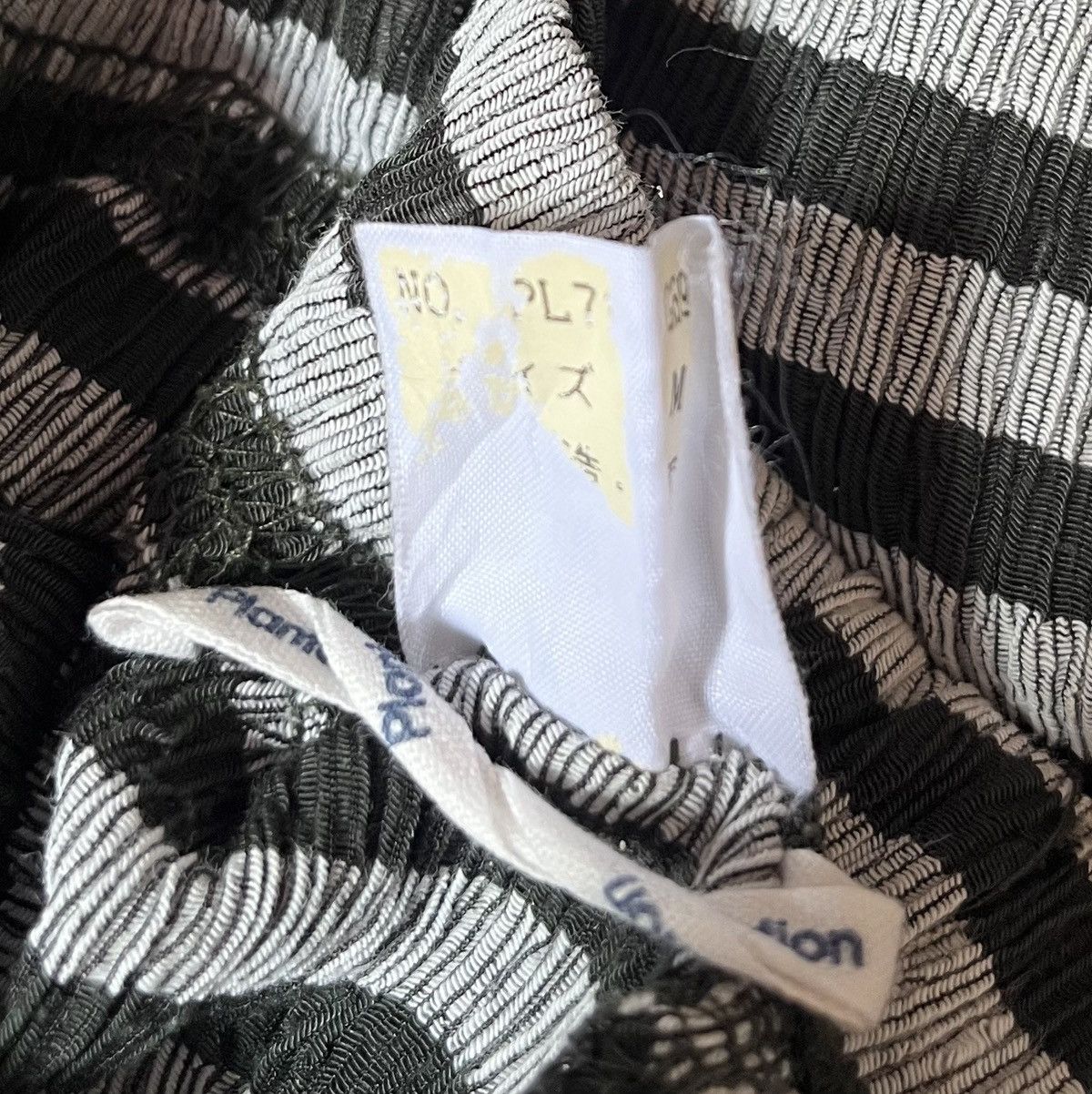 Issey Miyake TAX FREE 🇺🇸 issey miyake plantation striped pleats skirt Size 25" / US 0 / IT 36 - 4 Thumbnail